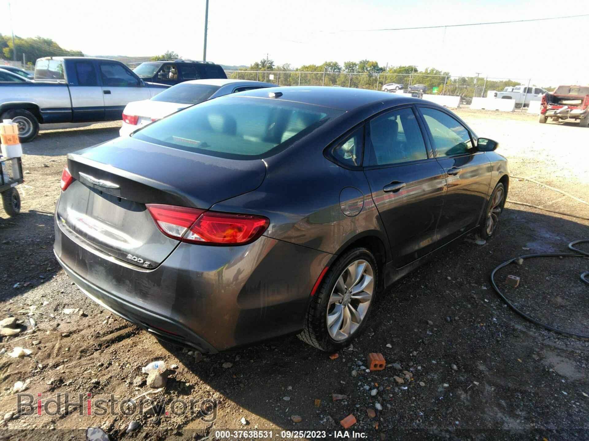 2015 CHRYSLER 200 - VIN: 1C3CCCBB1FN746008 - Фото 4