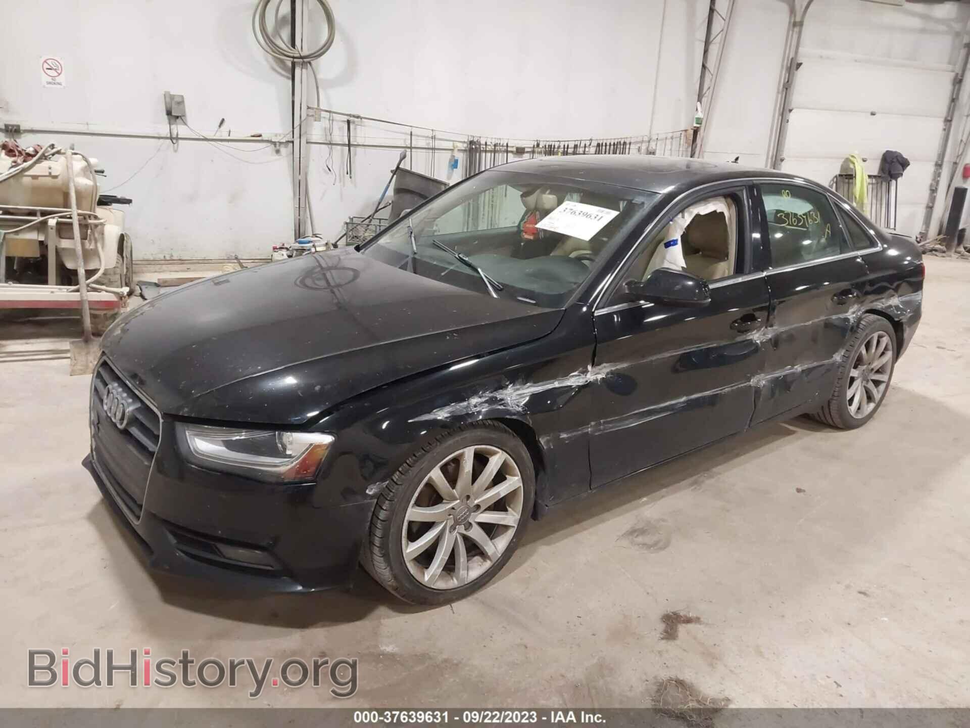 2013 AUDI A4 - VIN: WAUFFAFL4DN017289 - Фото 2