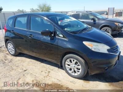 2015 Nissan VERSA NOTE SV, черный — VIN 3N1CE2CPXFL415408, IAAI