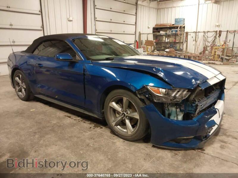 2017 Ford MUSTANG Ecoboost Premium (VIN 1FATP8UH0H5267621) — фото 1 из 16, IAAI, повреждение: передняя часть