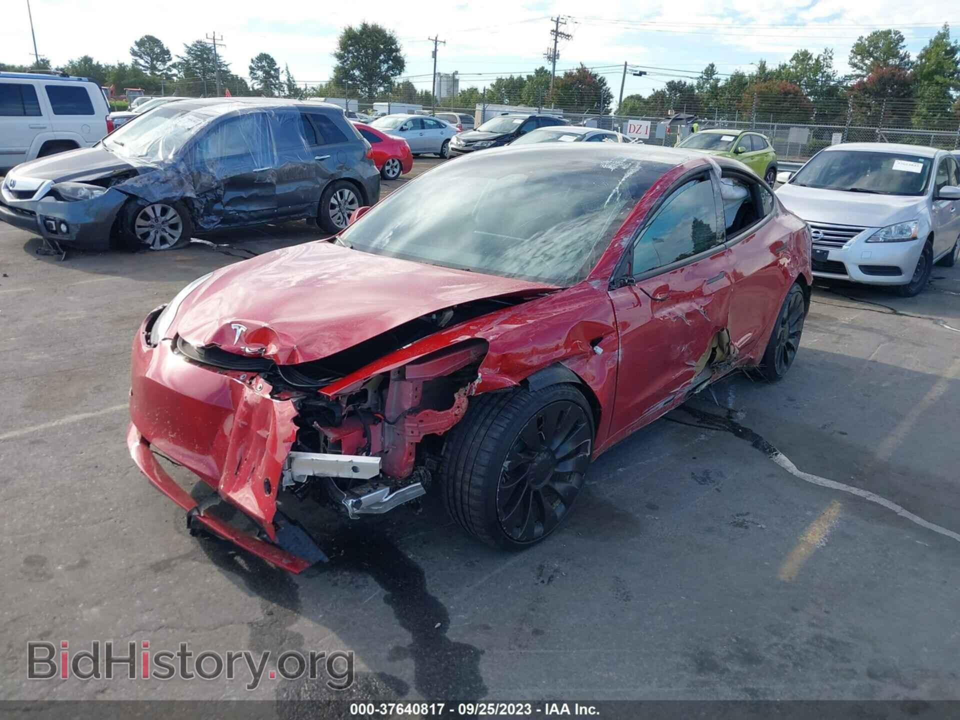 2023 TESLA MODEL 3 - VIN: 5YJ3E1EC4PF577794 - Фото 2