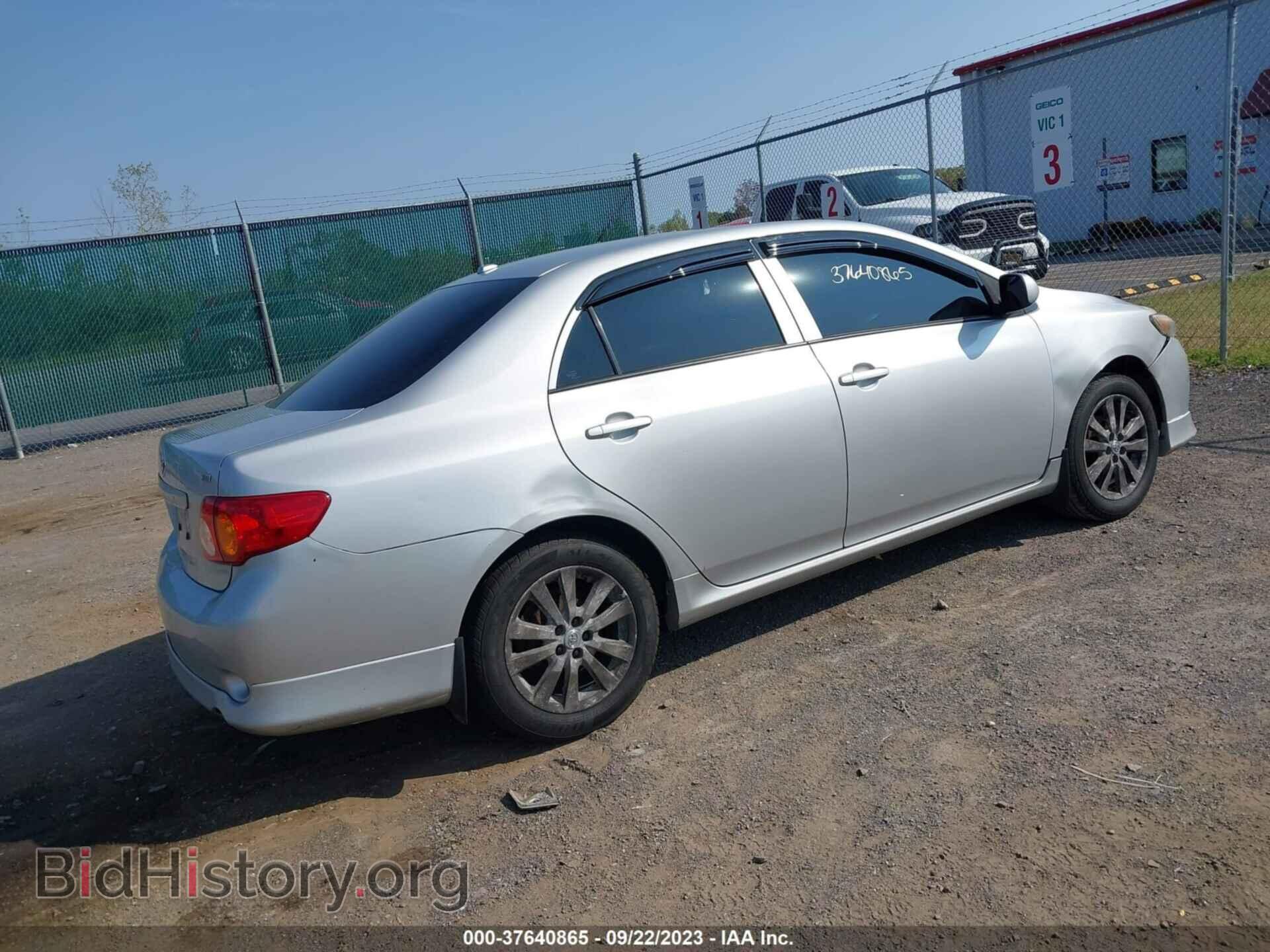2009 TOYOTA COROLLA - VIN: 2T1BU40E99C116414 - Фото 4