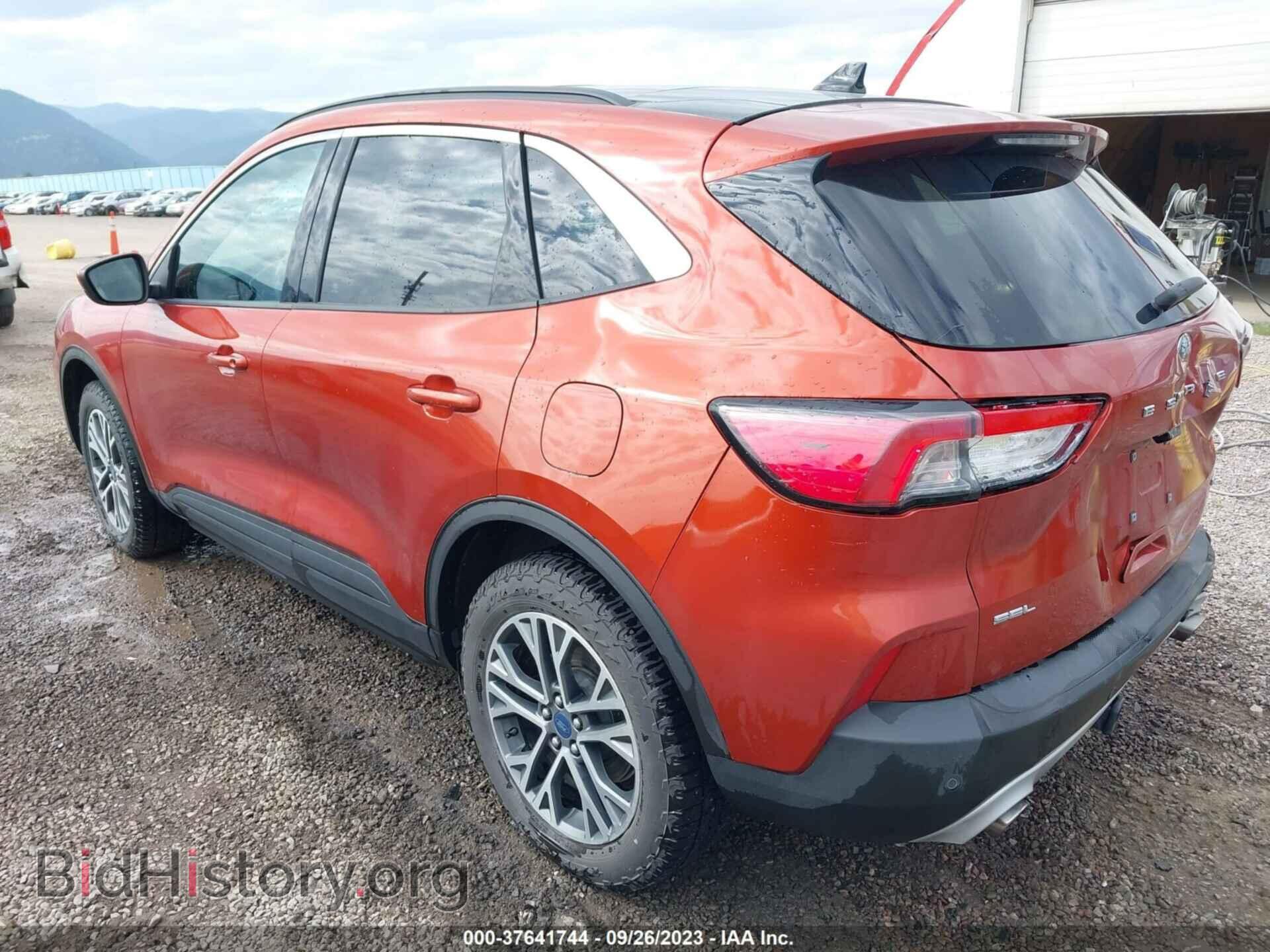 2020 FORD ESCAPE - VIN: 1FMCU9H98LUA36990 - Фото 3