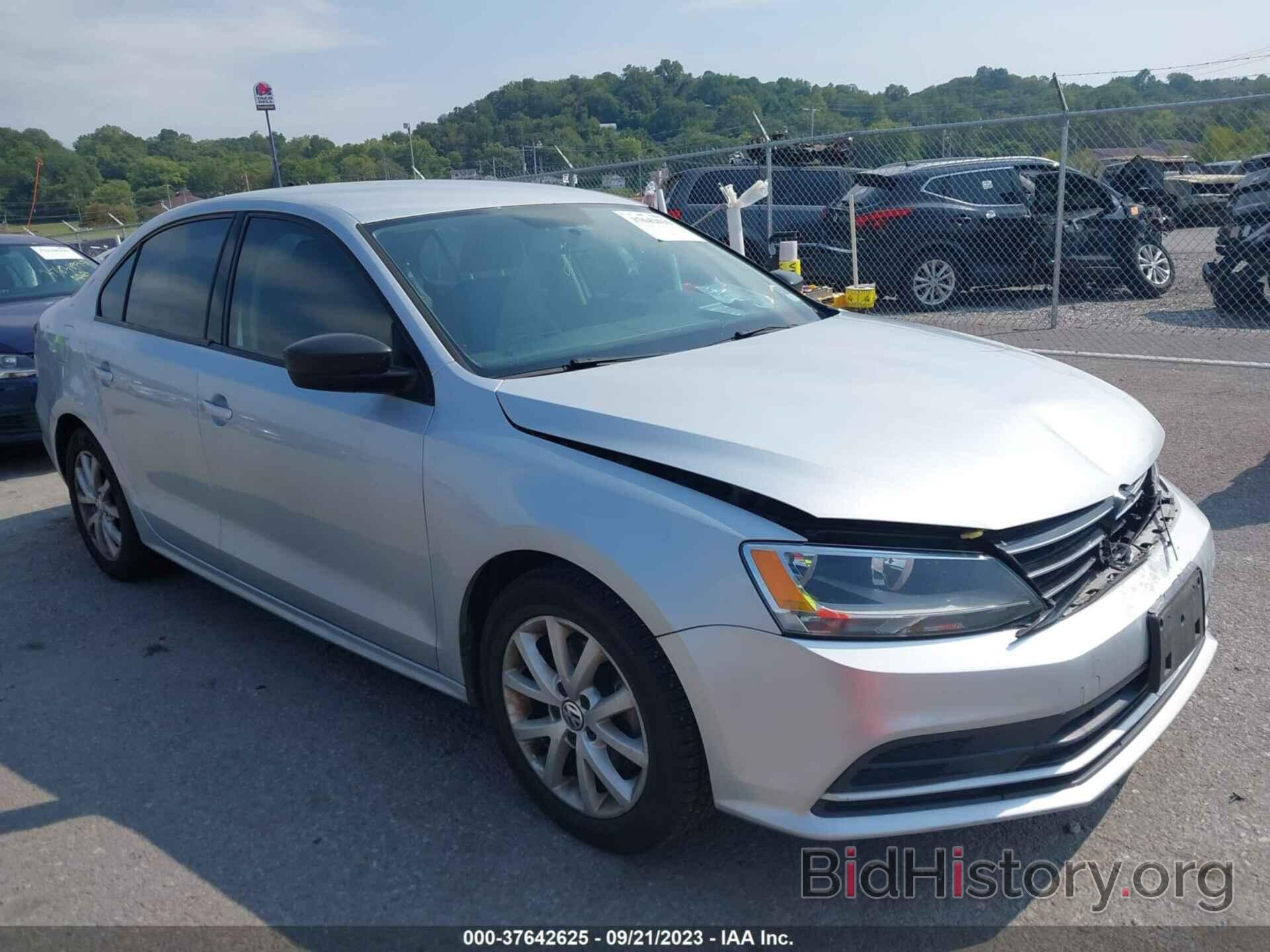 Photo 3VWD17AJ6FM260436 - VOLKSWAGEN JETTA 2015