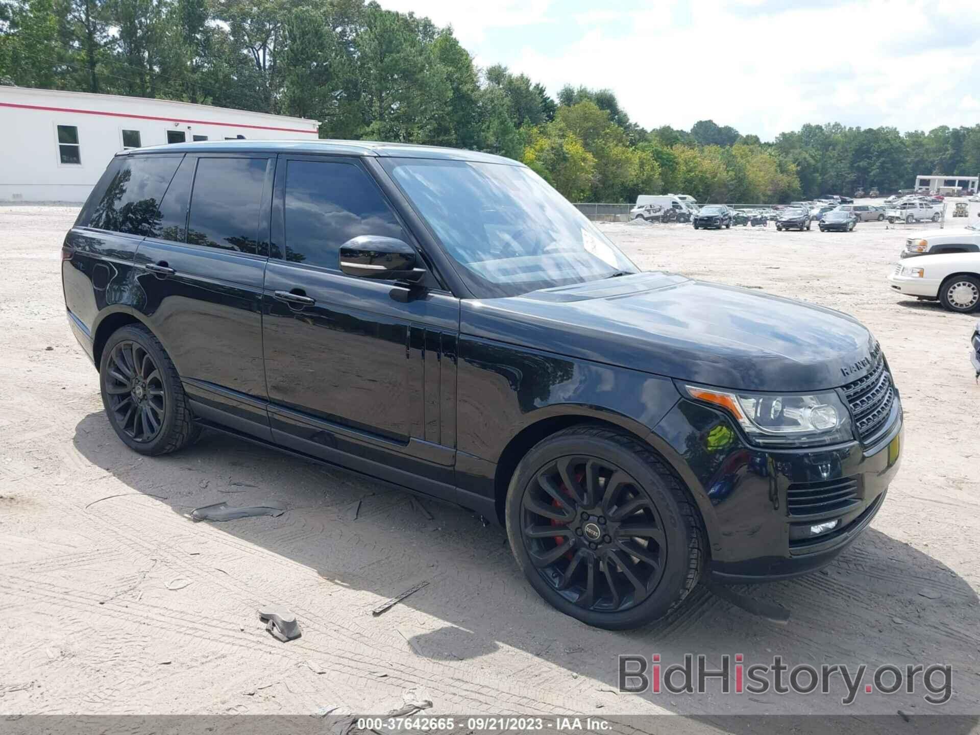 Photo SALGS2EF9GA316091 - LAND ROVER RANGE ROVER 2016