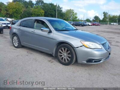 2013 Chrysler 200 Limited, серебристый — VIN 1C3CCBCG3DN650026, IAAI