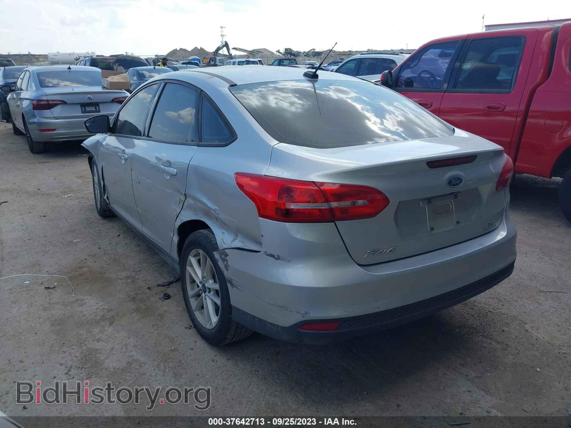 2015 FORD FOCUS - VIN: 1FADP3F2XFL244159 - Фото 3