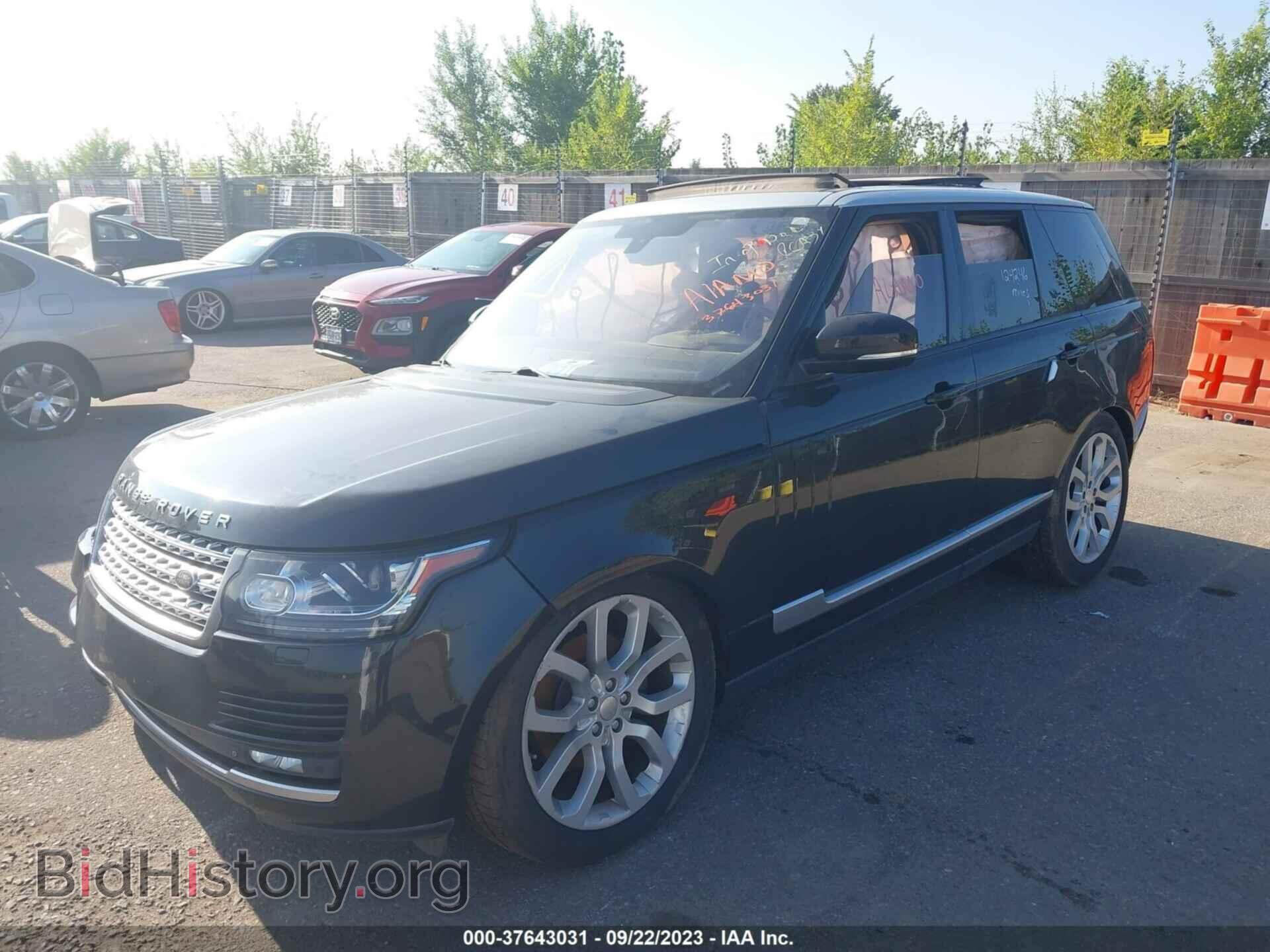 2015 LAND ROVER RANGE ROVER - VIN: SALGS2VF9FA207838 - Фото 2