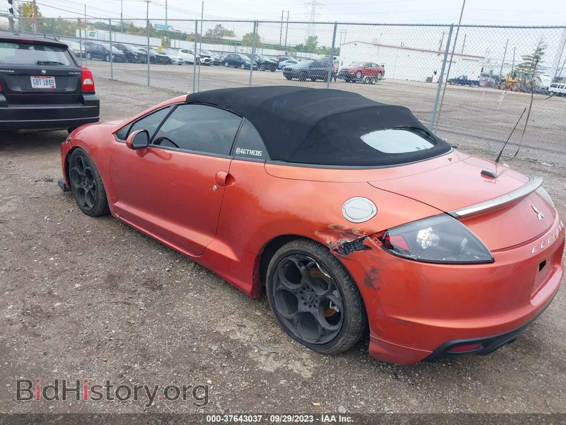 2011 MITSUBISHI ECLIPSE - VIN: 4A37L3ET7BE005242 - Фото 3