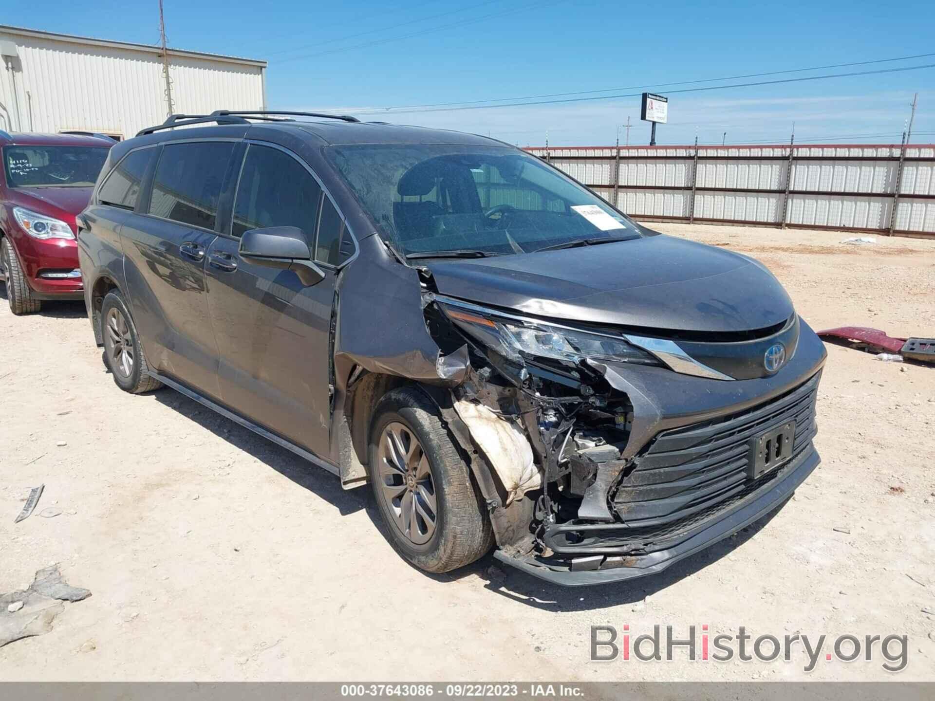 Photo 5TDKRKEC3NS098720 - TOYOTA SIENNA 2022