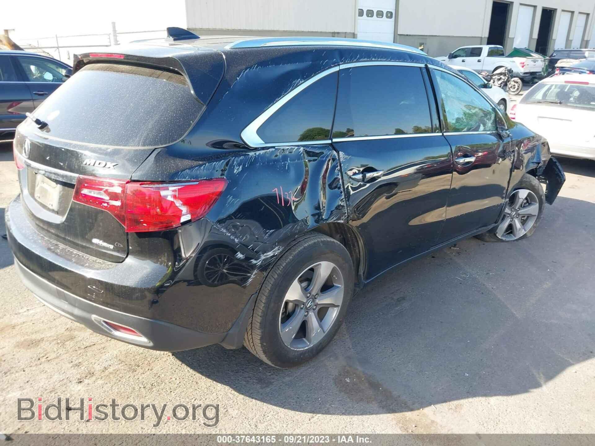 2015 ACURA MDX - VIN: 5FRYD4H25FB017714 - Фото 4