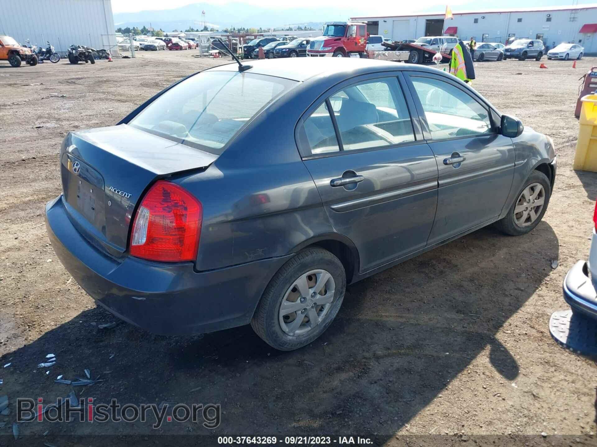 2011 HYUNDAI ACCENT - VIN: KMHCN4AC2BU587355 - Фото 4