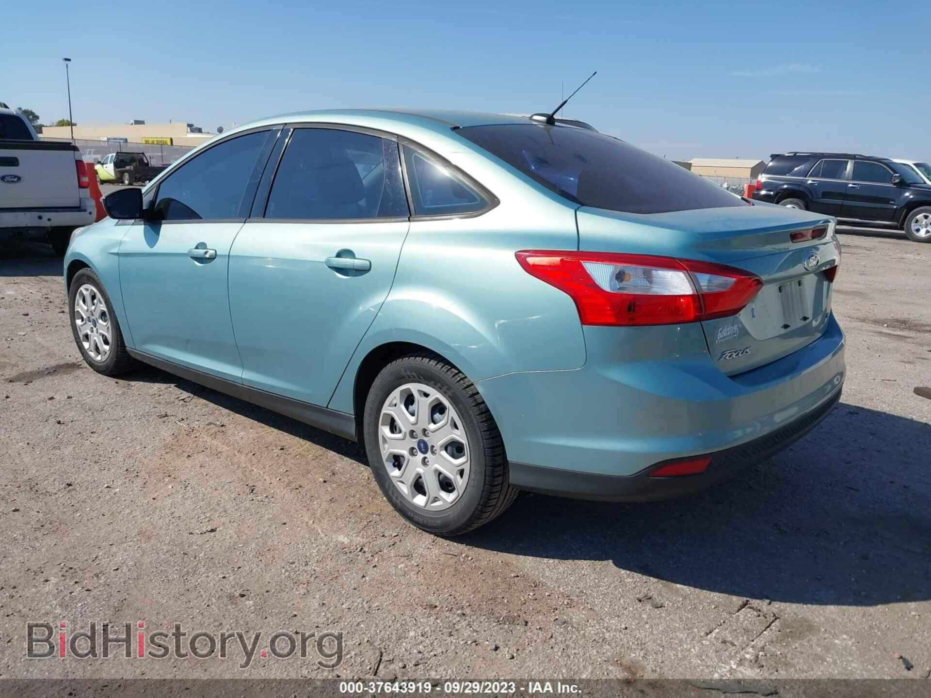 2012 FORD FOCUS - VIN: 1FAHP3F2XCL324123 - Фото 3