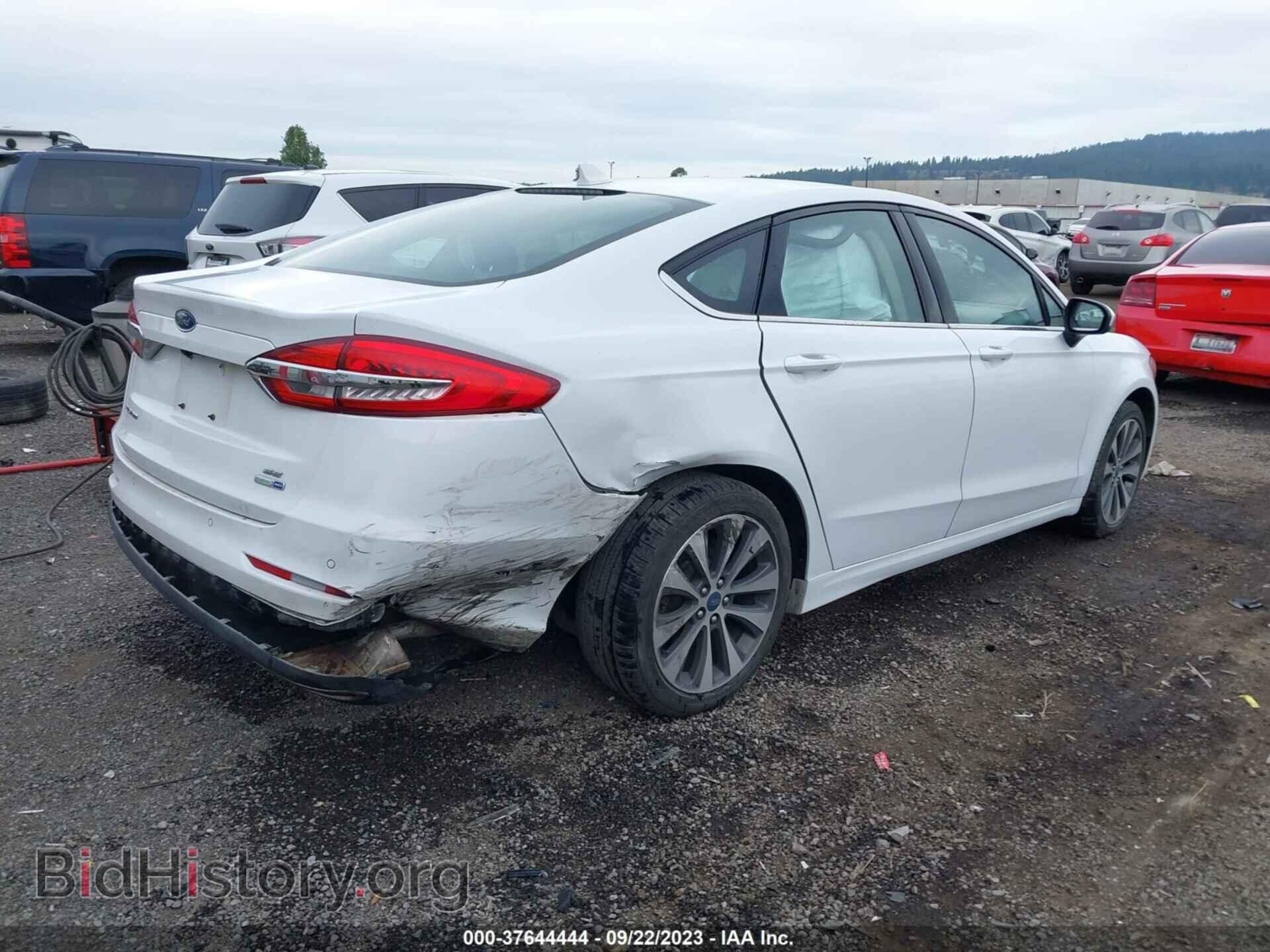 2019 FORD FUSION - VIN: 3FA6P0T98KR287015 - Фото 4