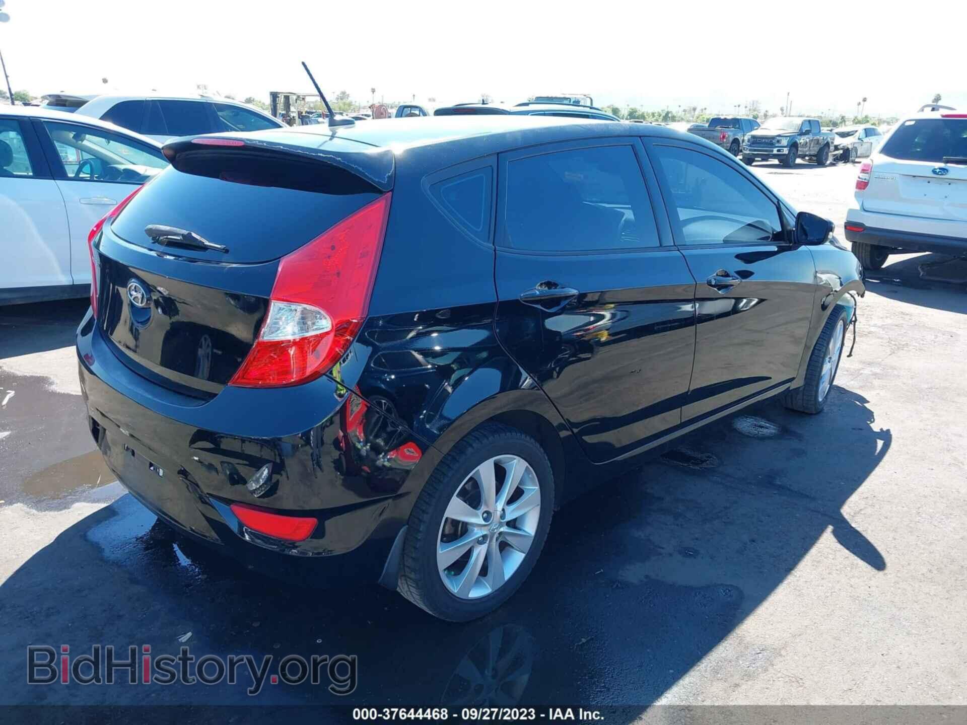 2013 HYUNDAI ACCENT - VIN: KMHCU5AE2DU076936 - Фото 4