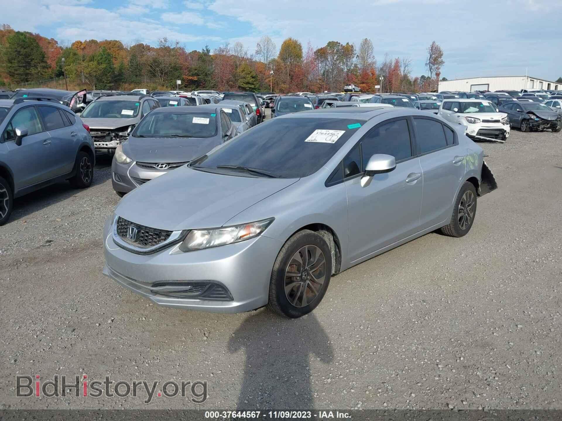 2013 HONDA CIVIC - VIN: 19XFB2F89DE041253 - Фото 2