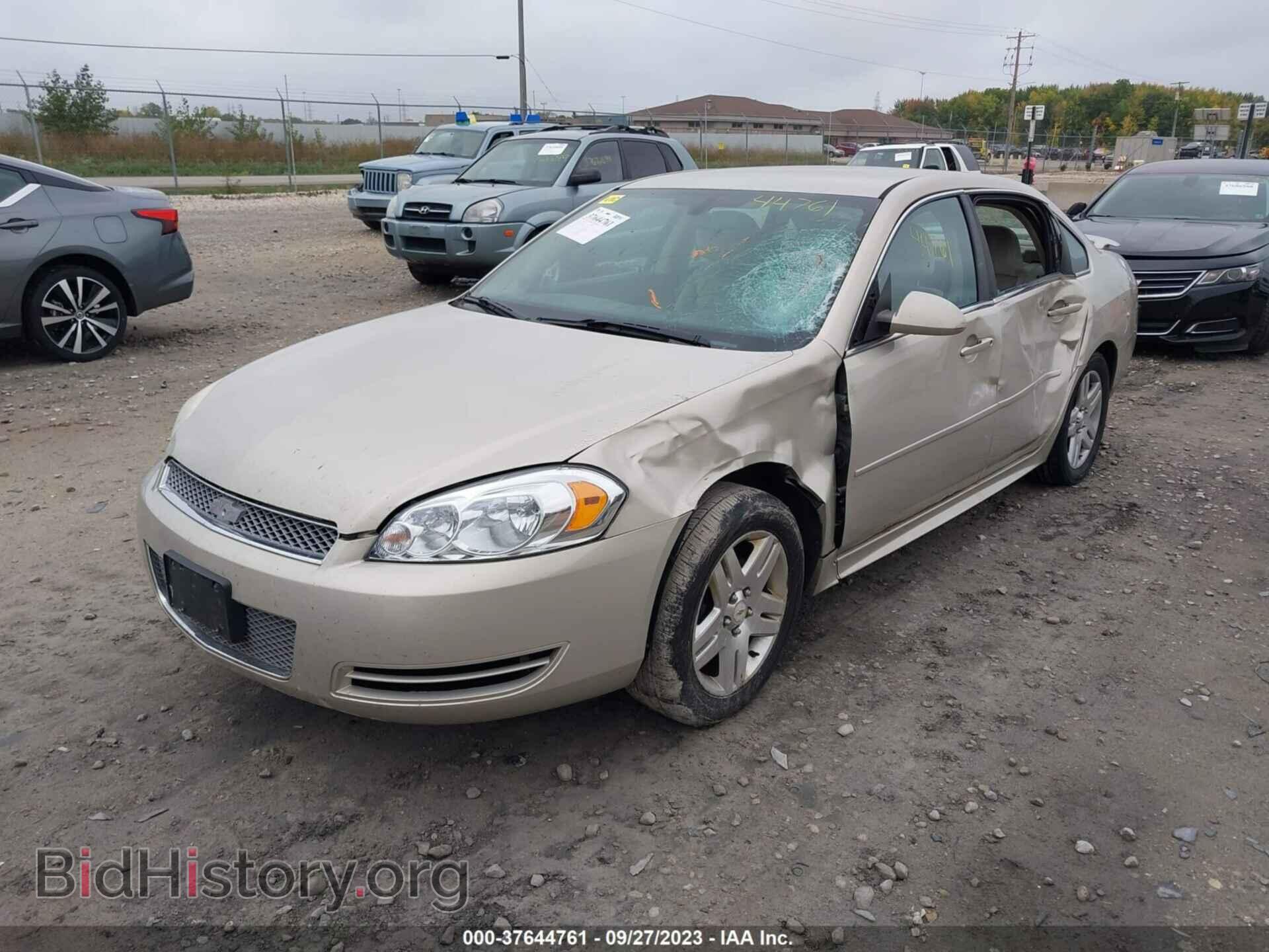 2012 CHEVROLET IMPALA - VIN: 2G1WG5E39C1111105 - Фото 2