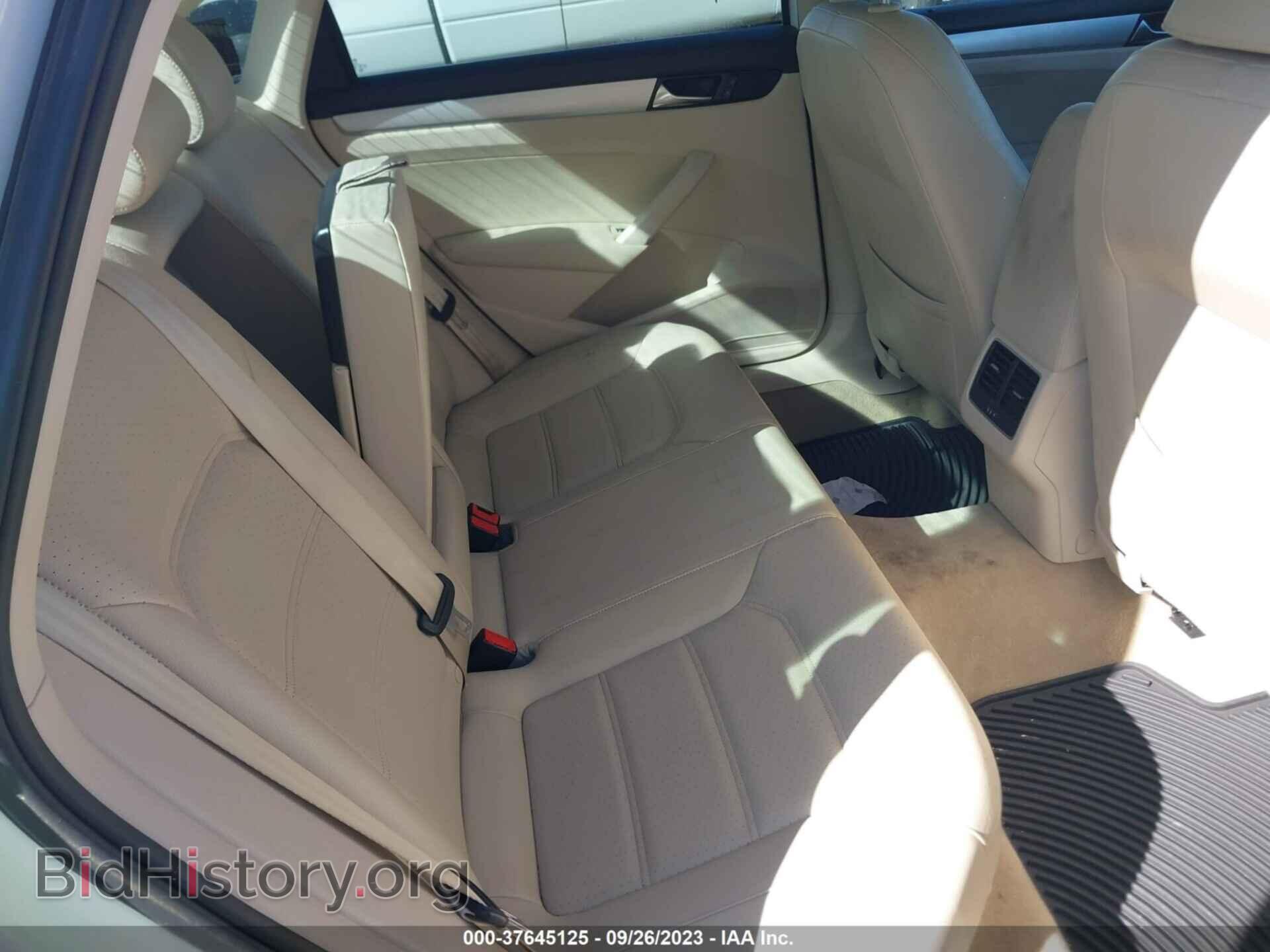 2013 VOLKSWAGEN PASSAT - VIN: 1VWBP7A3XDC044367 - Фото 8
