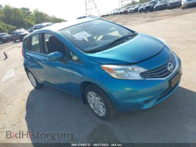 2016 Nissan VERSA NOTE SV, синий — VIN 3N1CE2CP6GL391223, IAAI