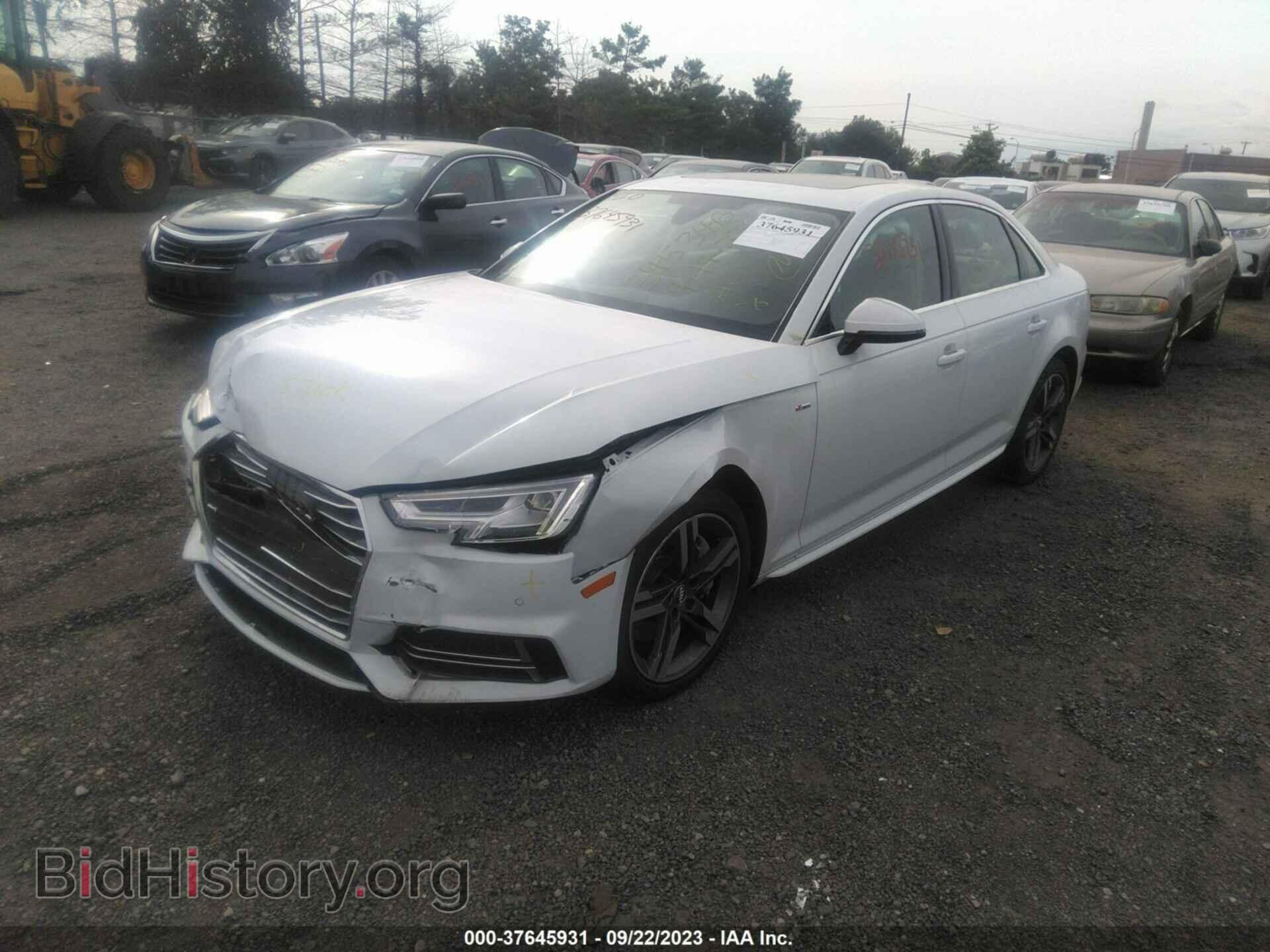 2018 AUDI A4 - VIN: WAUENAF48JA149000 - Фото 2