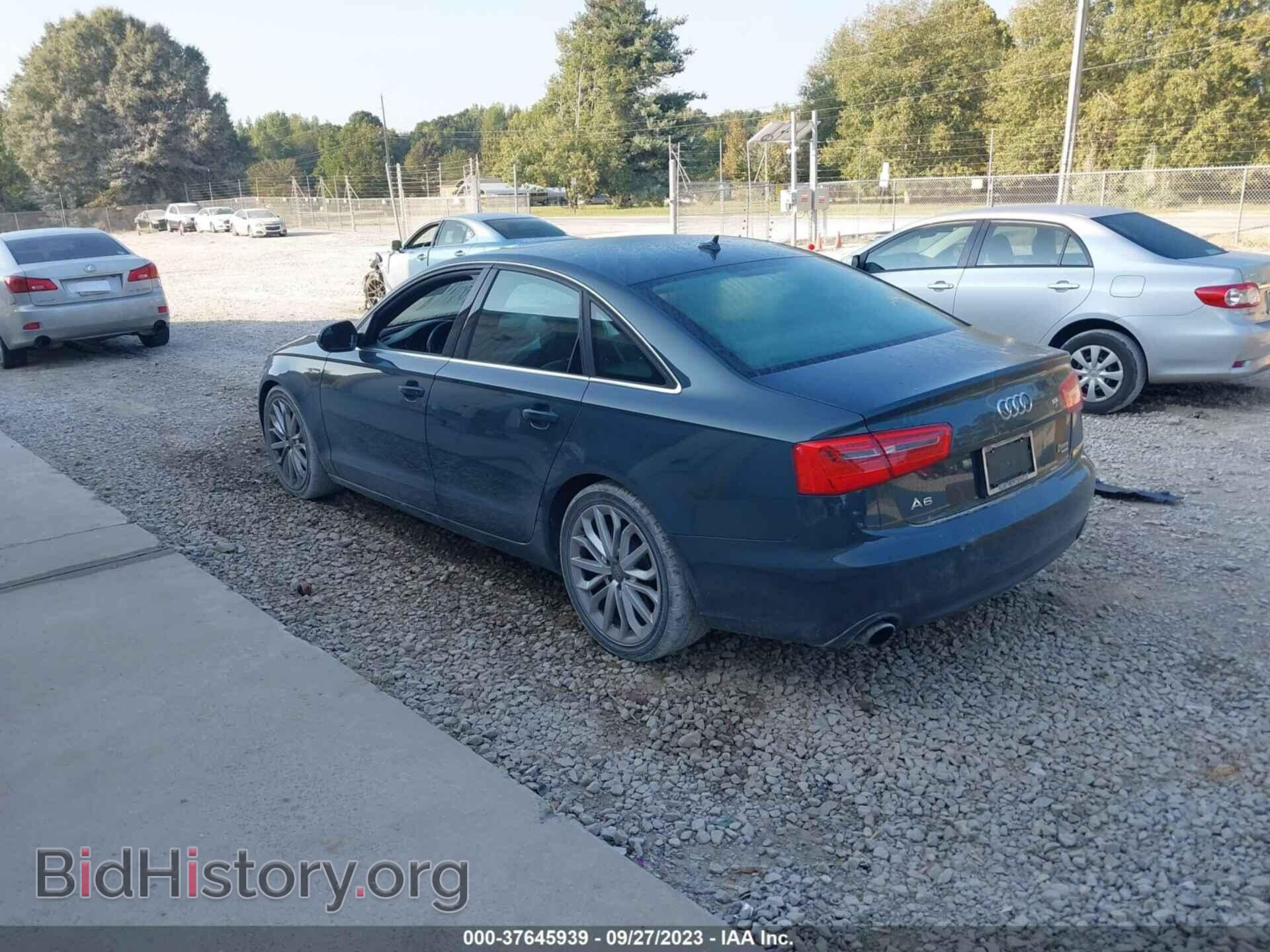 2012 AUDI A6 - VIN: WAUGGAFC9CN139937 - Фото 3