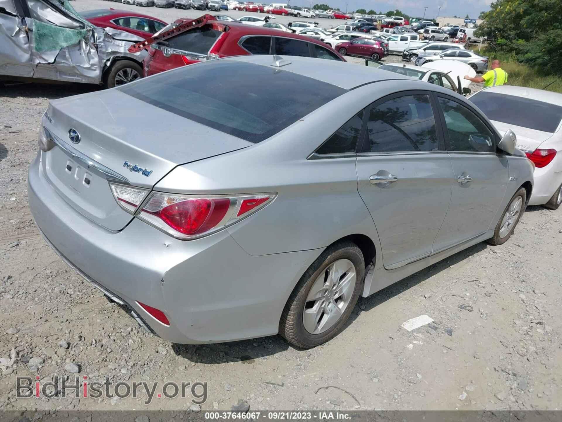 2012 HYUNDAI SONATA - VIN: KMHEC4A40CA032673 - Фото 4