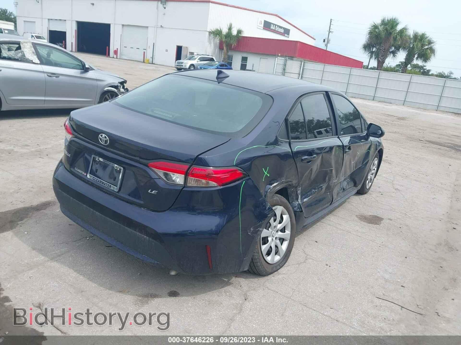 2021 TOYOTA COROLLA - VIN: 5YFEPMAE5MP222919 - Фото 4