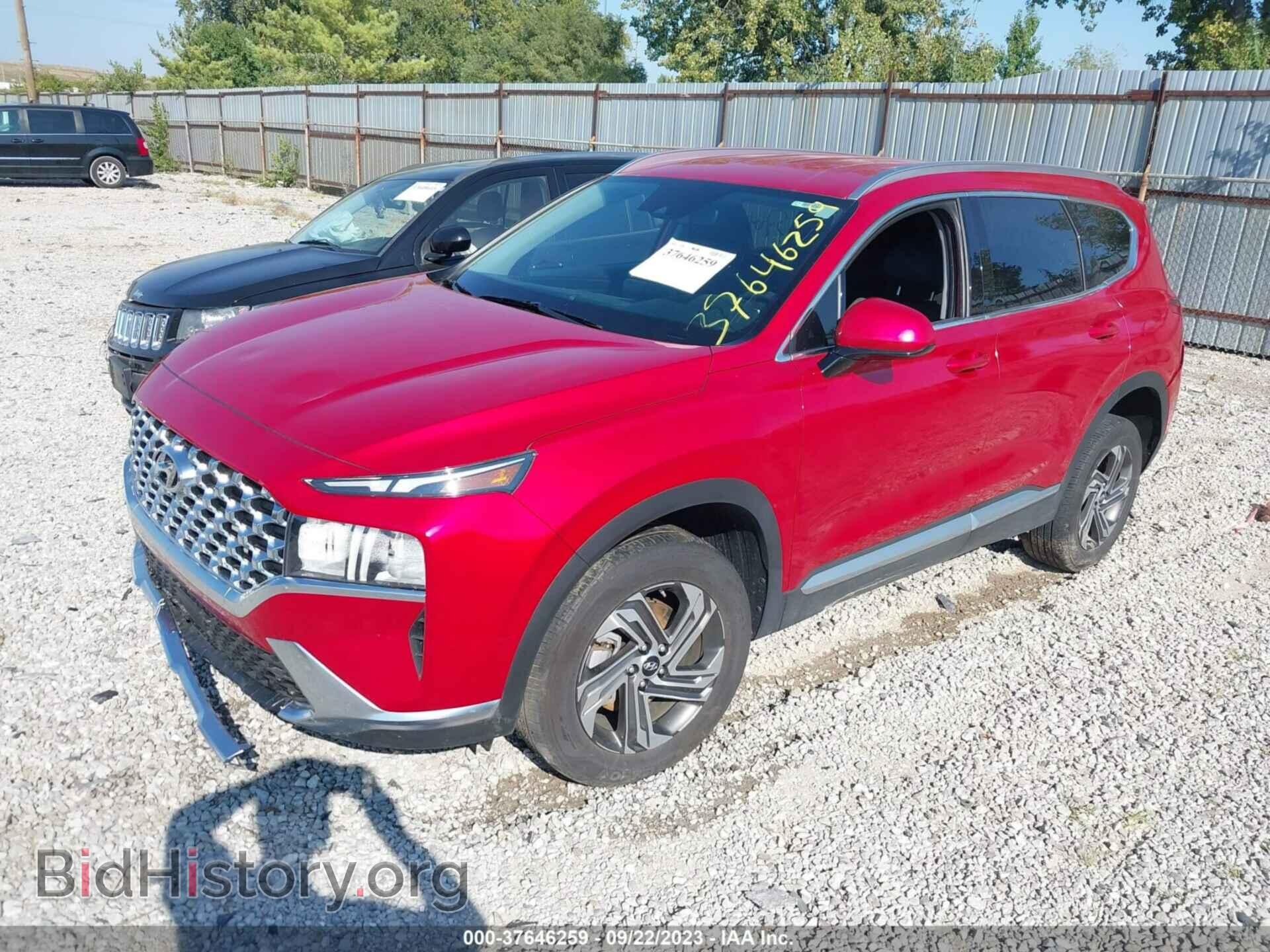 2022 HYUNDAI SANTA FE - VIN: 5NMS2DAJ5NH450882 - Фото 2