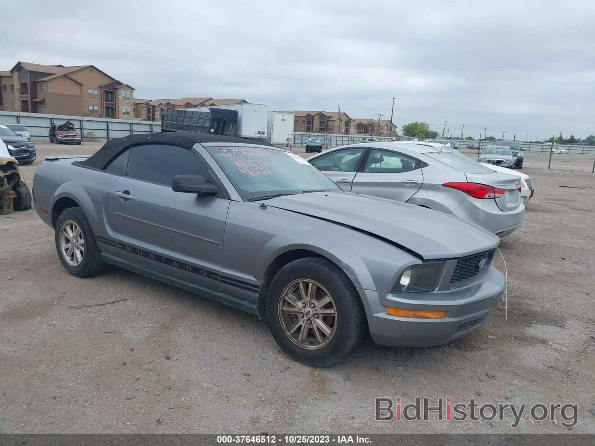 Photo 1ZVFT84N375359164 - FORD MUSTANG 2007