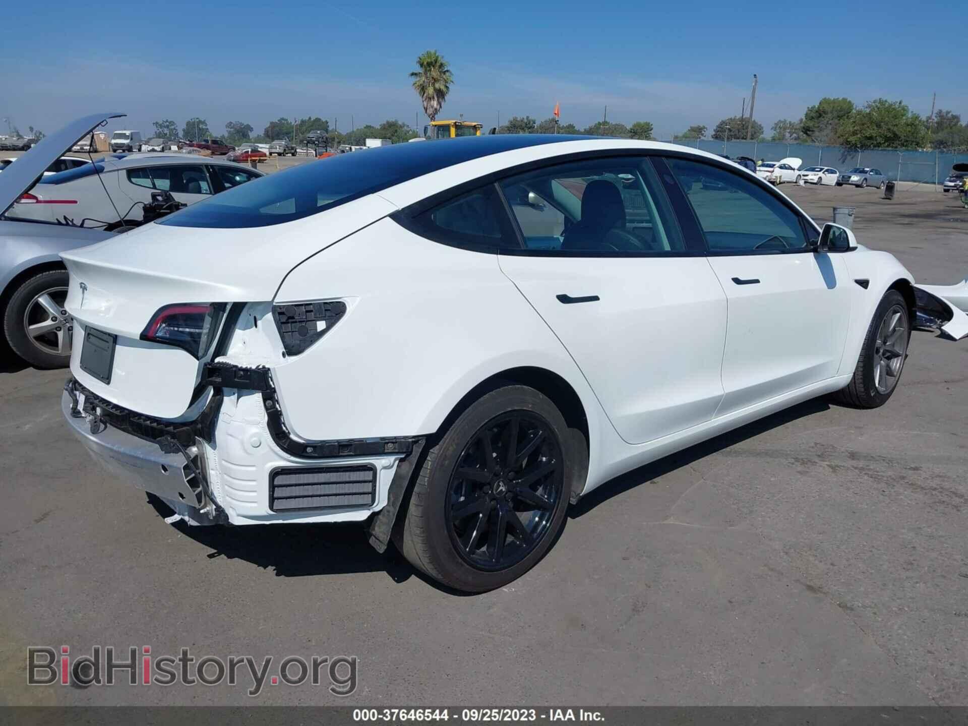 2022 TESLA MODEL 3 - VIN: 5YJ3E1EA9NF249184 - Photo 4