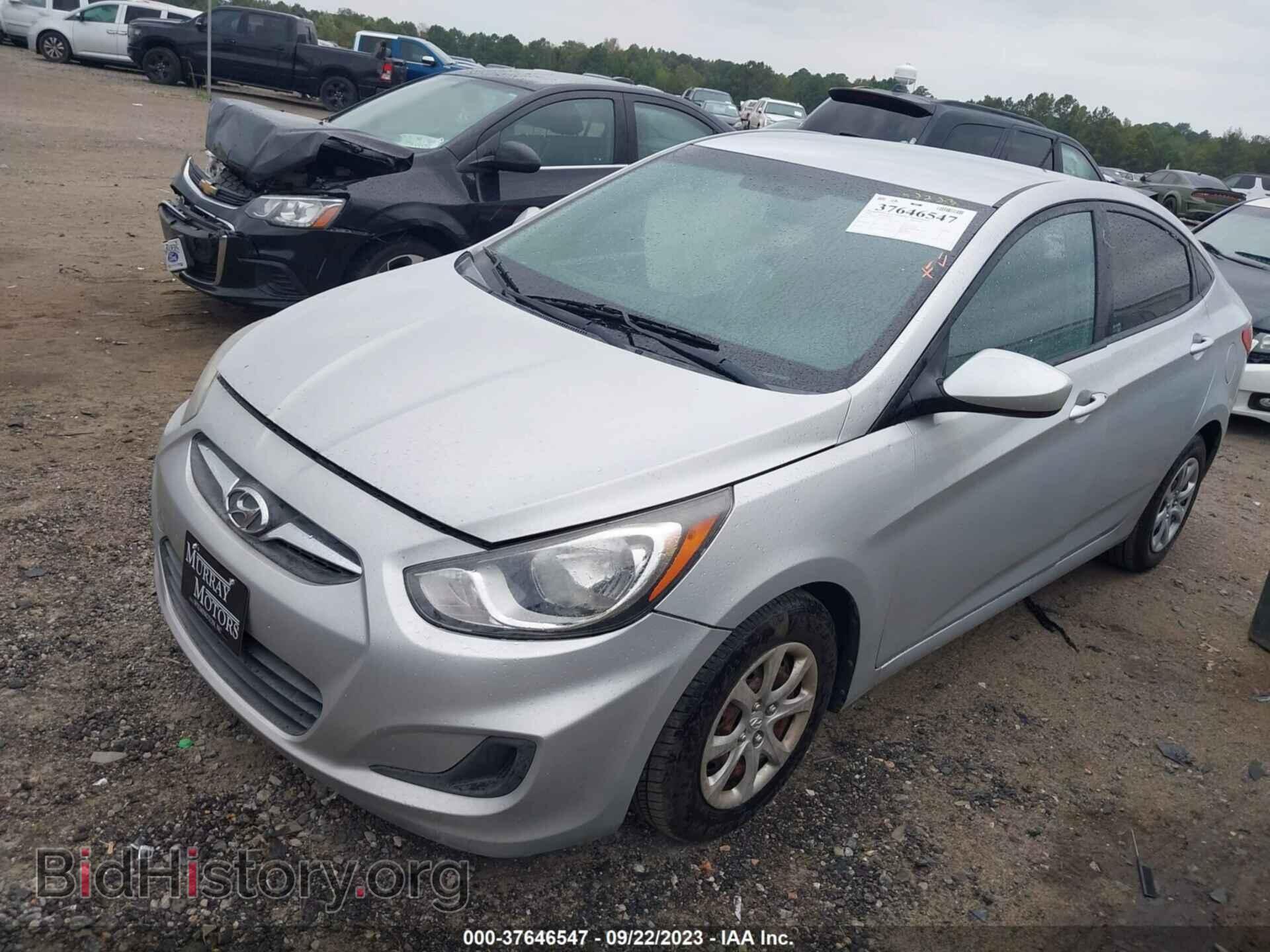 2014 HYUNDAI ACCENT - VIN: KMHCT4AE2EU691663 - Фото 2