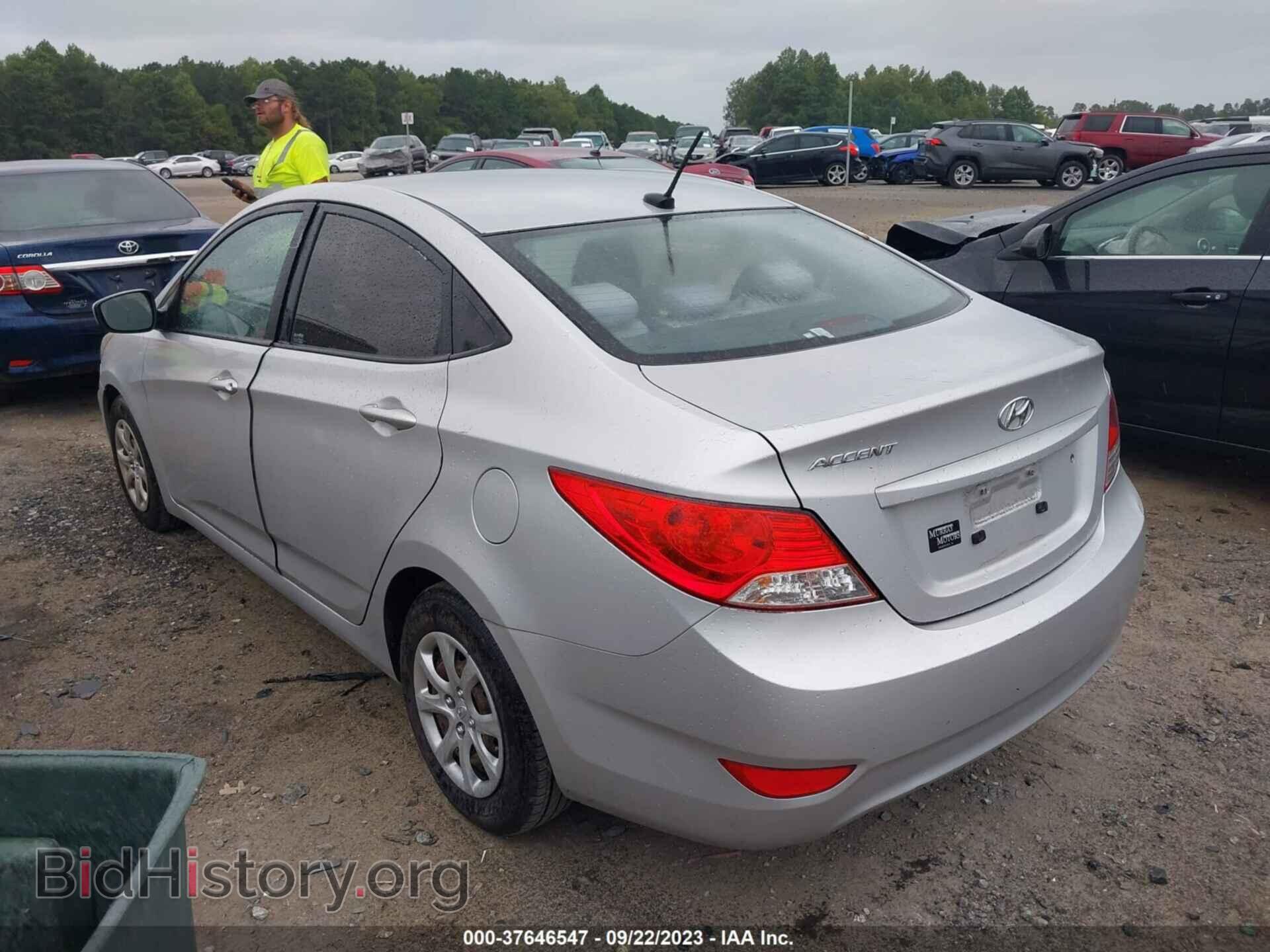 2014 HYUNDAI ACCENT - VIN: KMHCT4AE2EU691663 - Фото 3