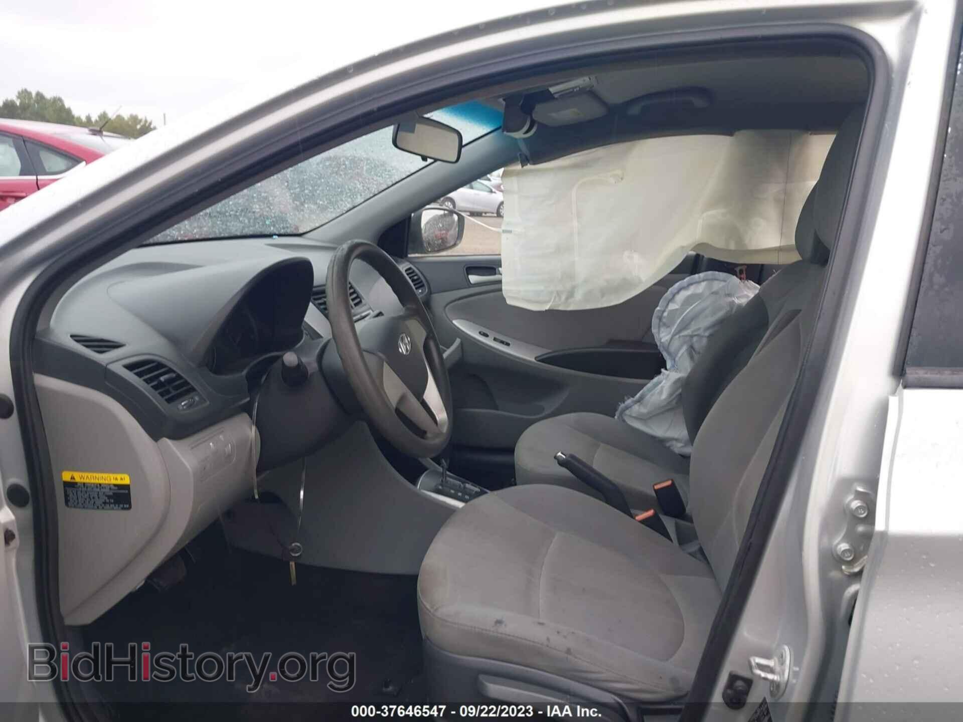 2014 HYUNDAI ACCENT - VIN: KMHCT4AE2EU691663 - Фото 5