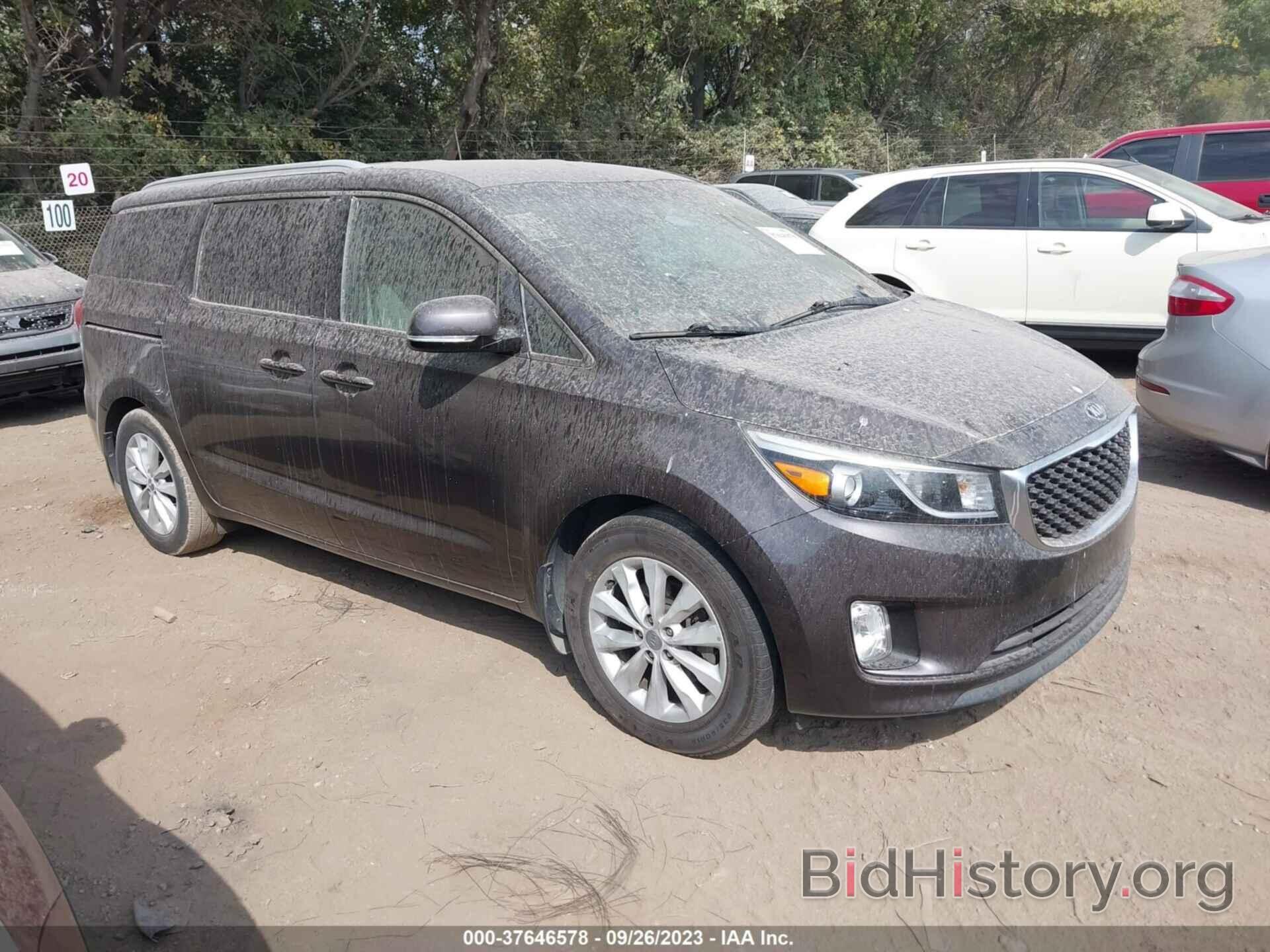 Photo KNDMC5C1XF6047780 - KIA SEDONA 2015