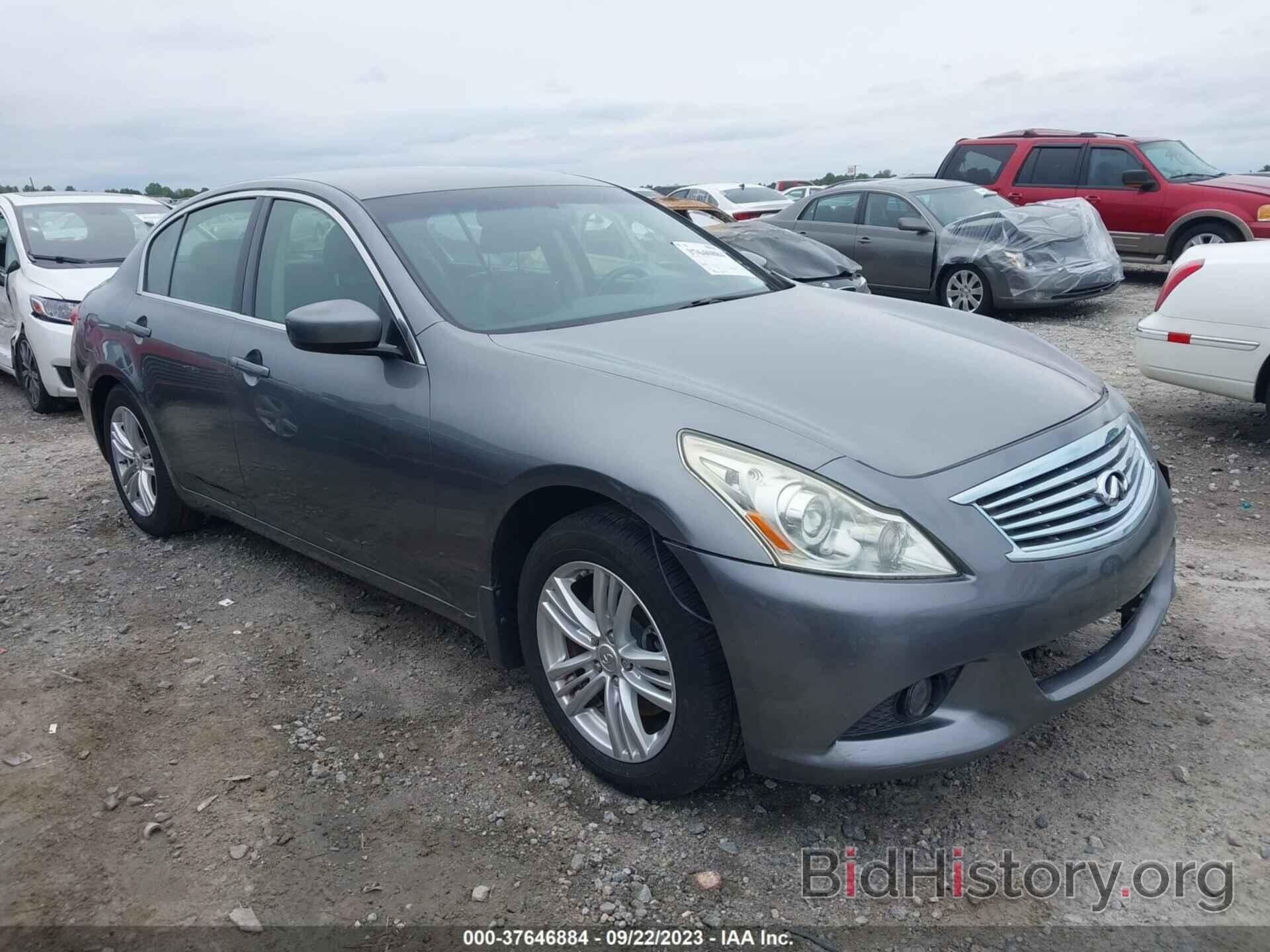 Photo JN1DV6AR1BM654278 - INFINITI G25 SEDAN 2011