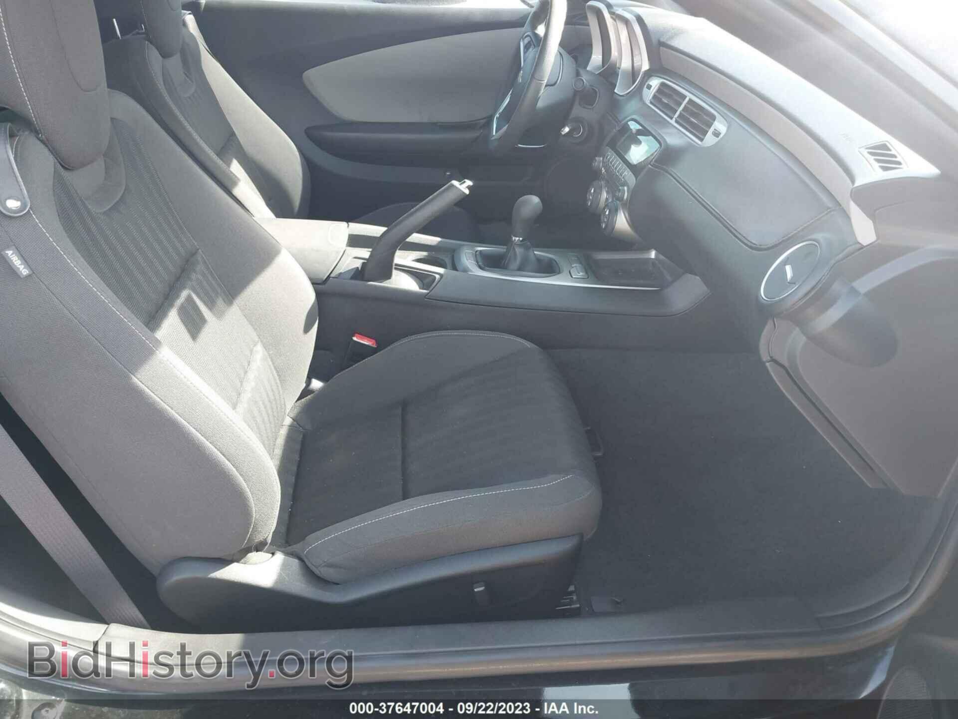 2014 CHEVROLET CAMARO - VIN: 2G1FE1E33E9159959 - Фото 5