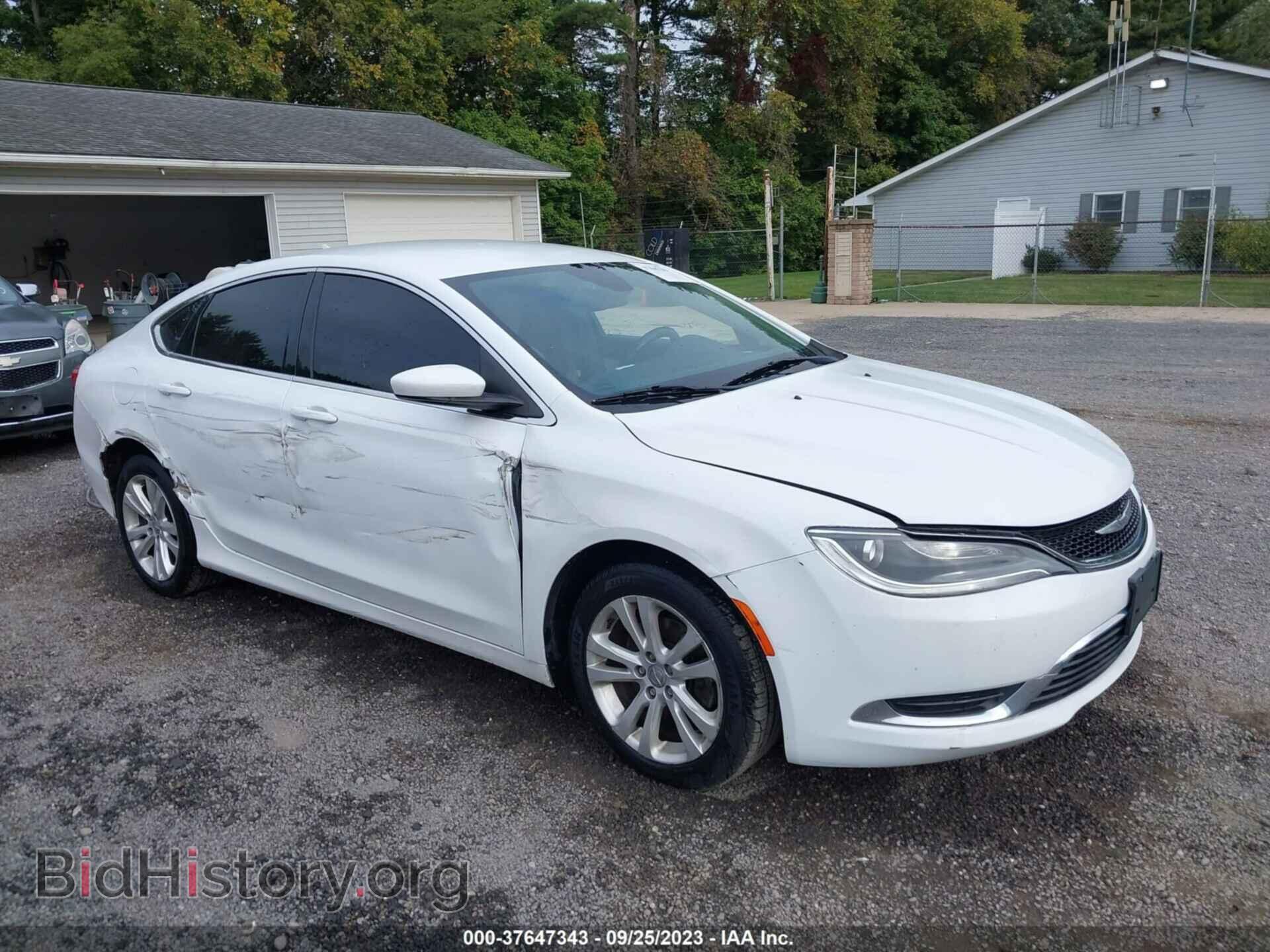 Фотография 1C3CCCAB5FN615021 - CHRYSLER 200 2015