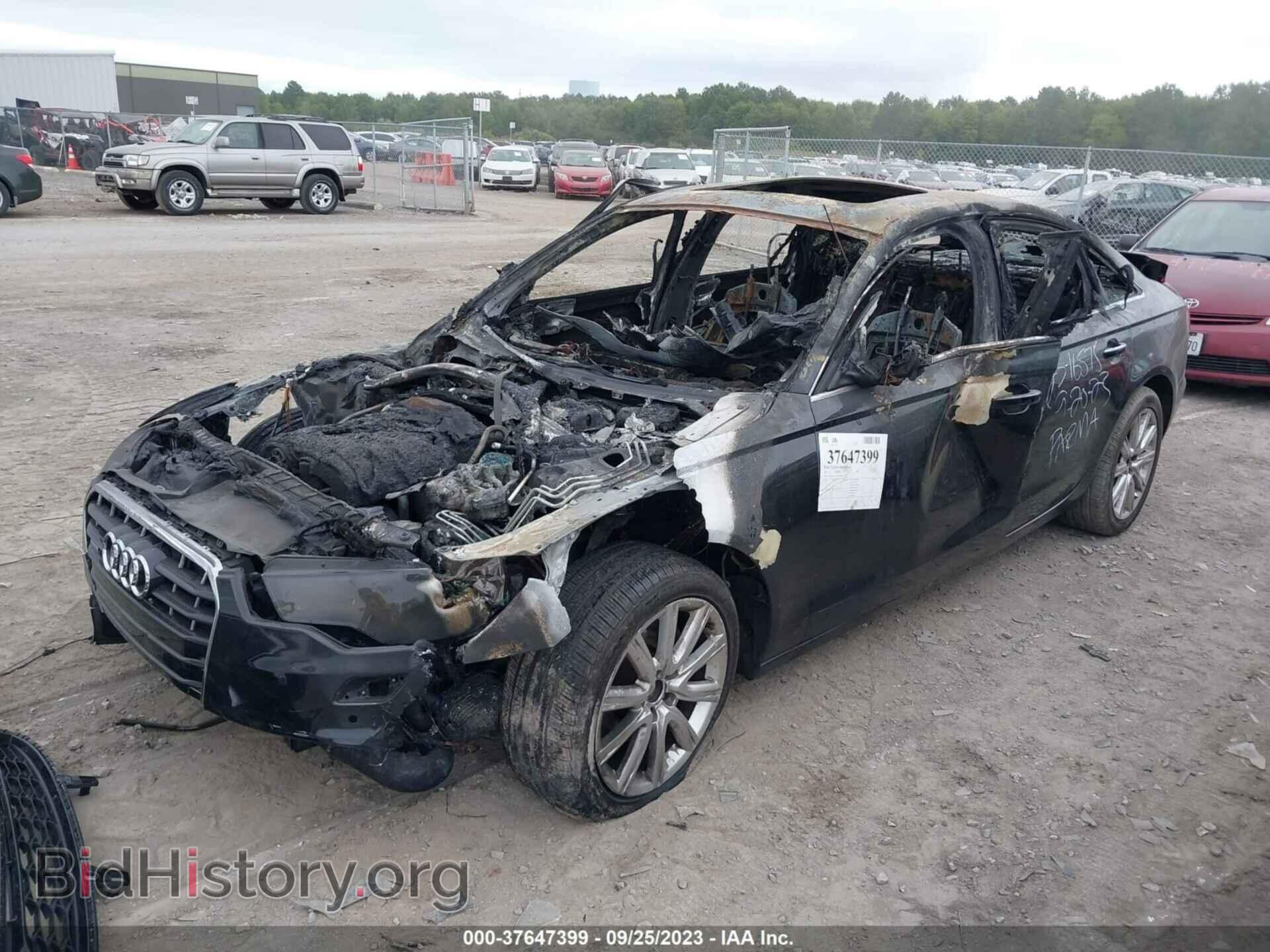 2013 AUDI A6 - VIN: WAUGFAFC7DN101336 - Фото 2