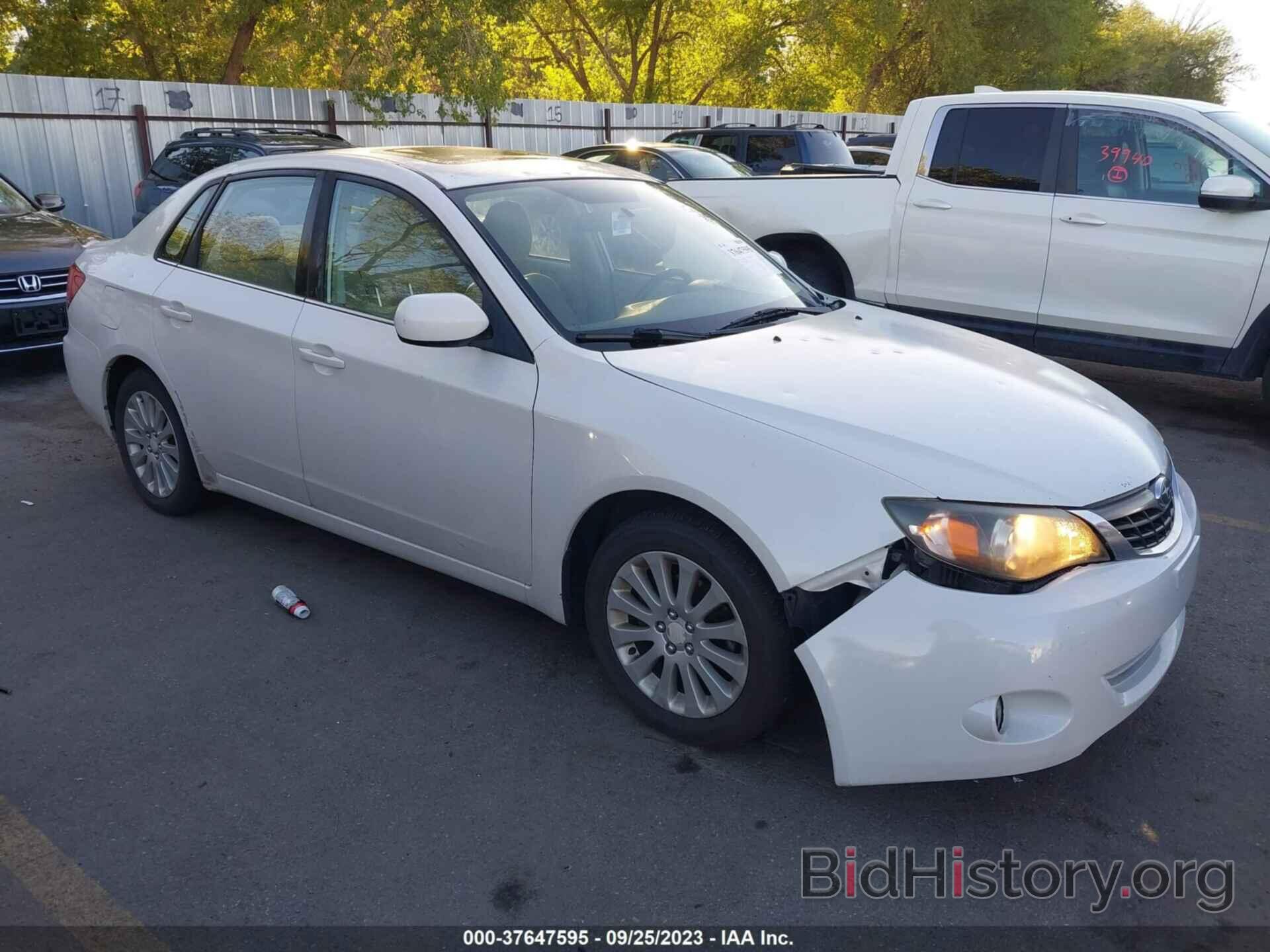 Photo JF1GE60619H521014 - SUBARU IMPREZA SEDAN 2009