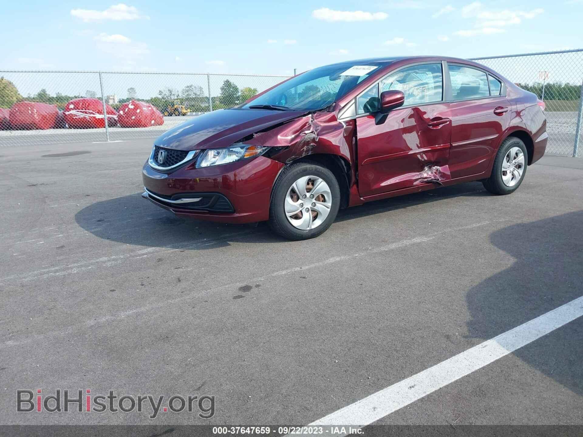 2014 HONDA CIVIC - VIN: 19XFB2F57EE061766 - Фото 2