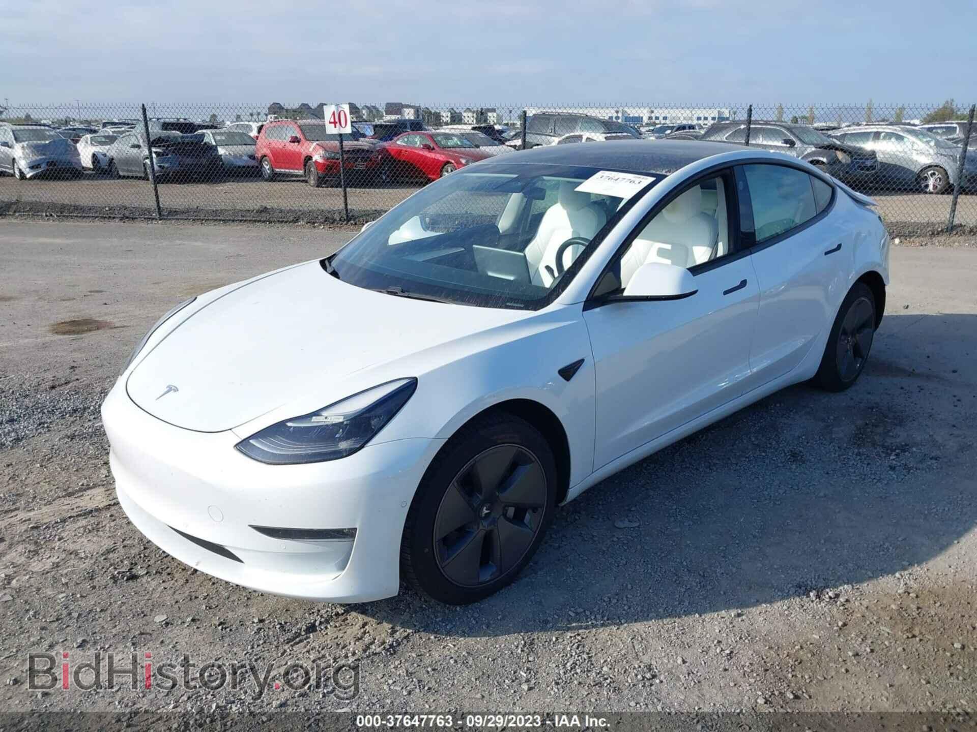 2021 TESLA MODEL 3 - VIN: 5YJ3E1EBXMF001064 - Photo 2