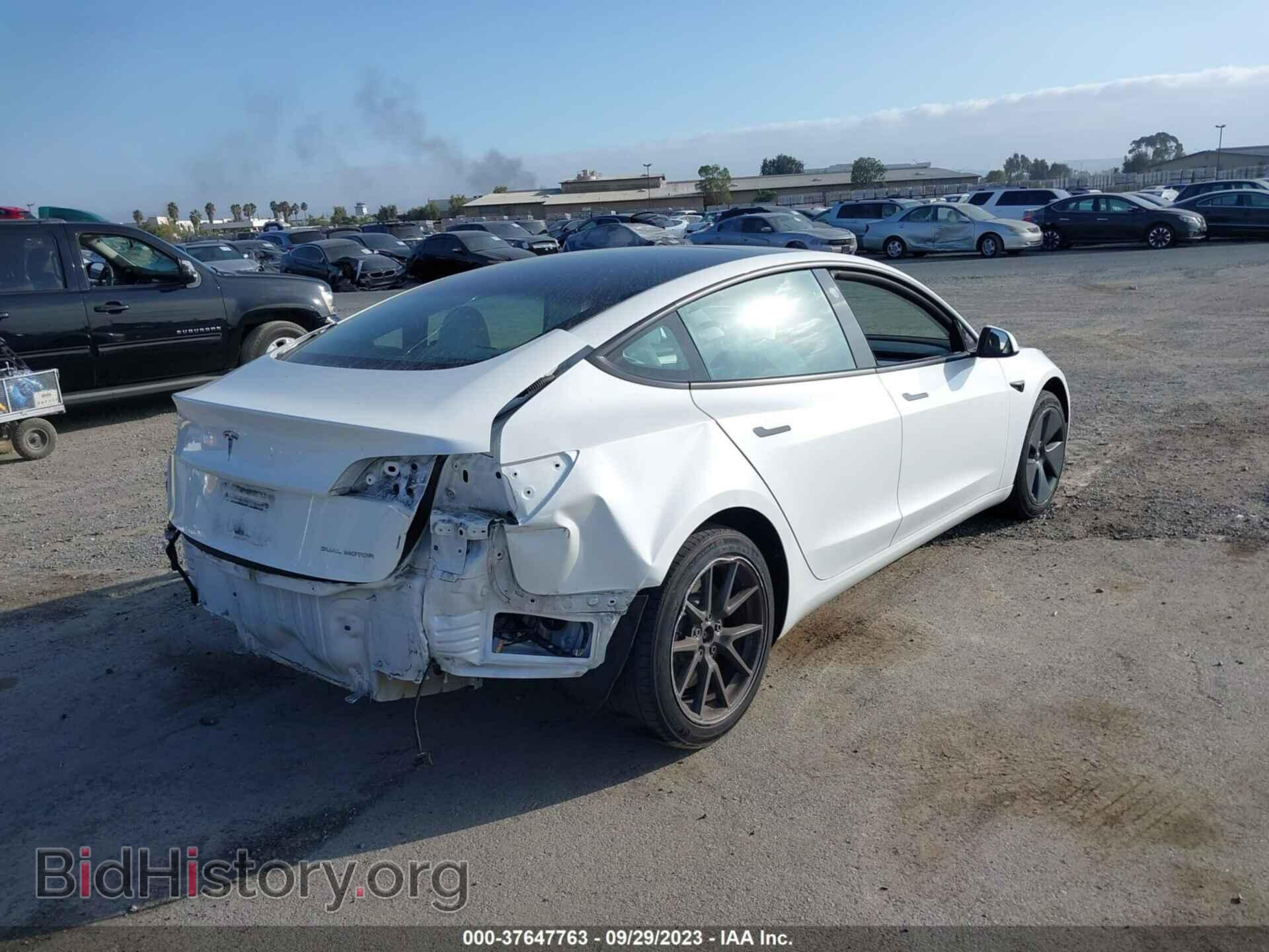 2021 TESLA MODEL 3 - VIN: 5YJ3E1EBXMF001064 - Photo 4