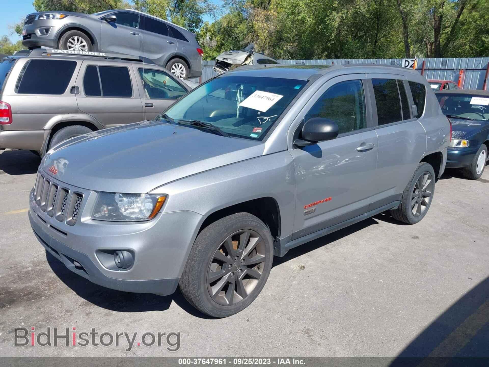 2016 JEEP COMPASS - VIN: 1C4NJDBB3GD671125 - Фото 2