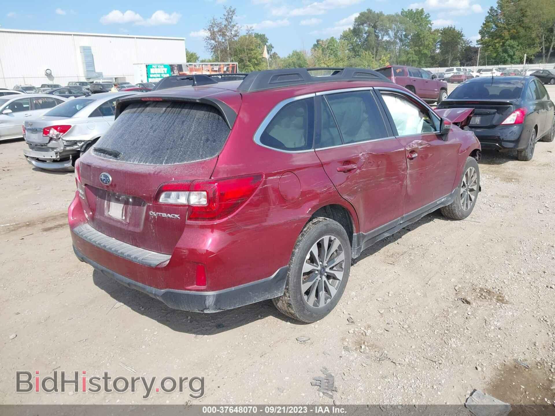 2016 SUBARU OUTBACK - VIN: 4S4BSBNC8G3342673 - Фото 4