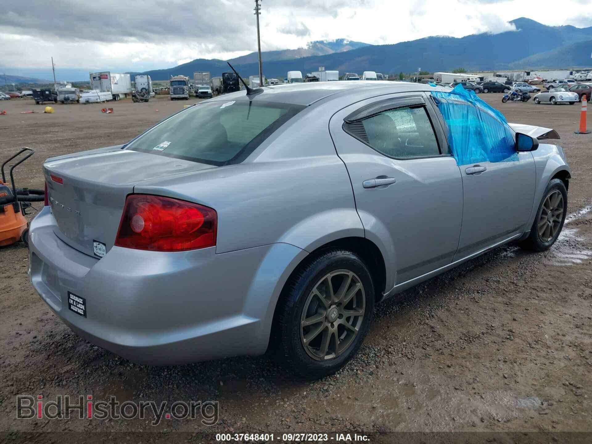 2013 DODGE AVENGER - VIN: 1C3CDZAB5DN536509 - Фото 4