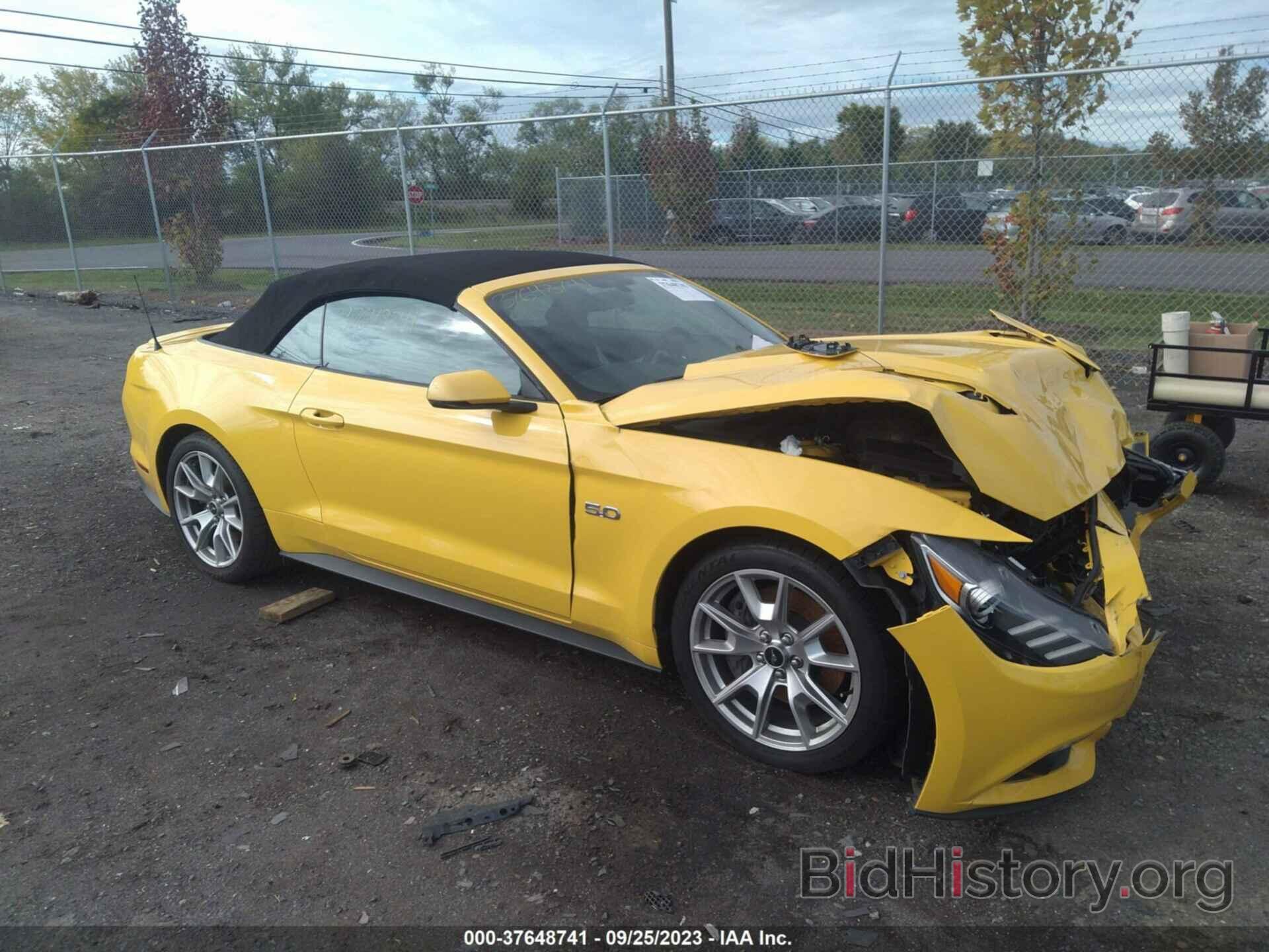 Photo 1FATP8FF0F5367100 - FORD MUSTANG 2015