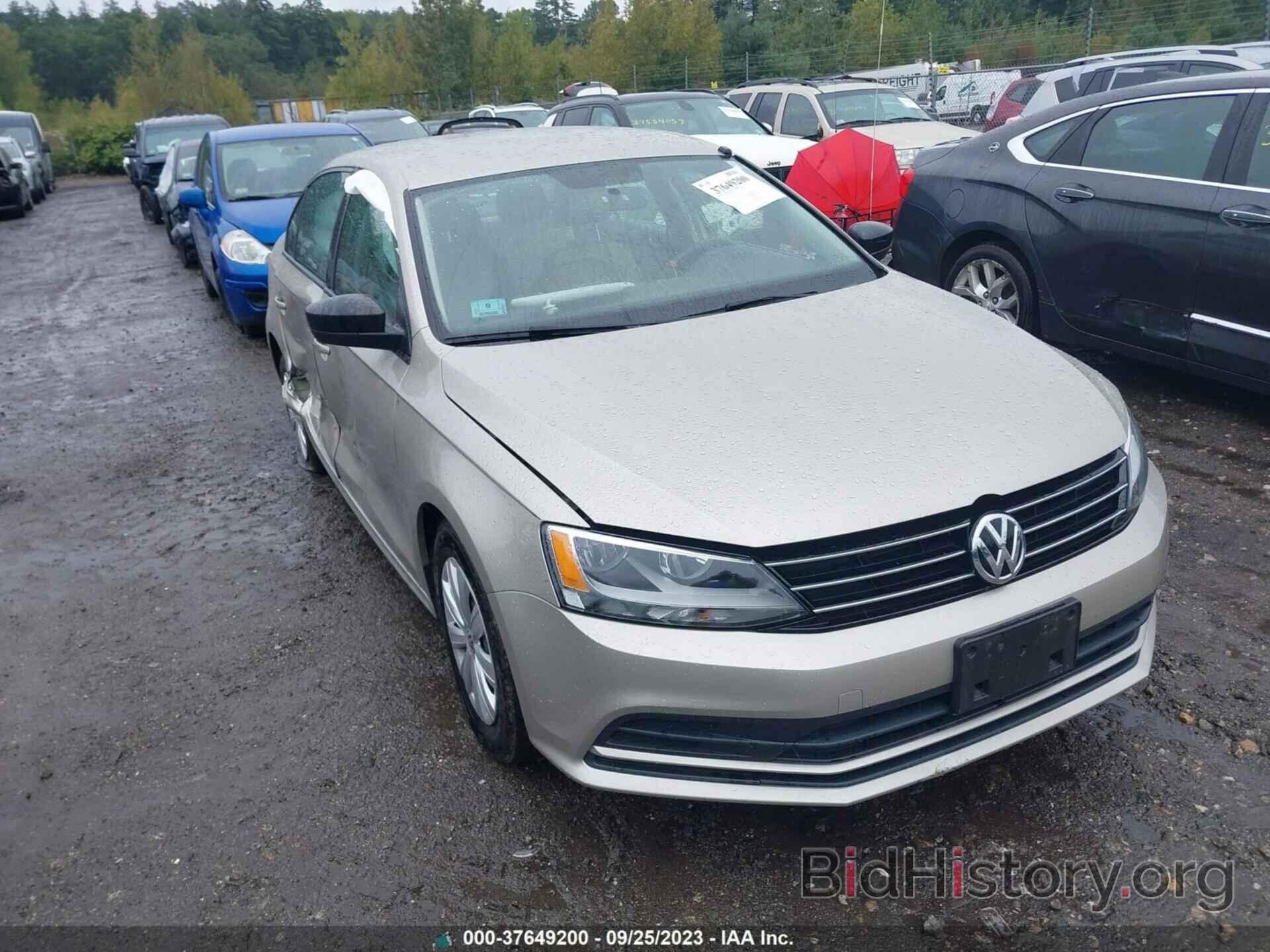 Фотография 3VW2K7AJ3FM277974 - VOLKSWAGEN JETTA SEDAN 2015