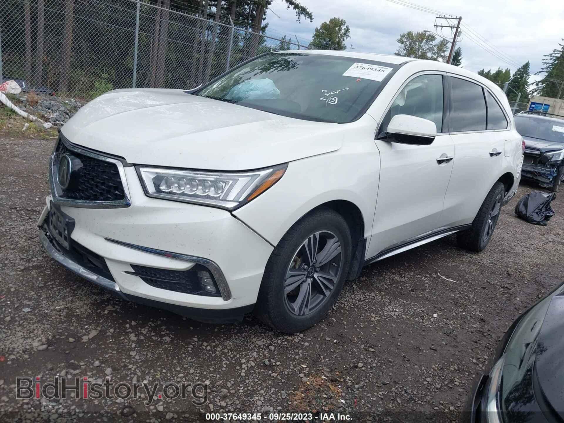 2017 ACURA MDX - VIN: 5FRYD4H33HB001815 - Фото 2