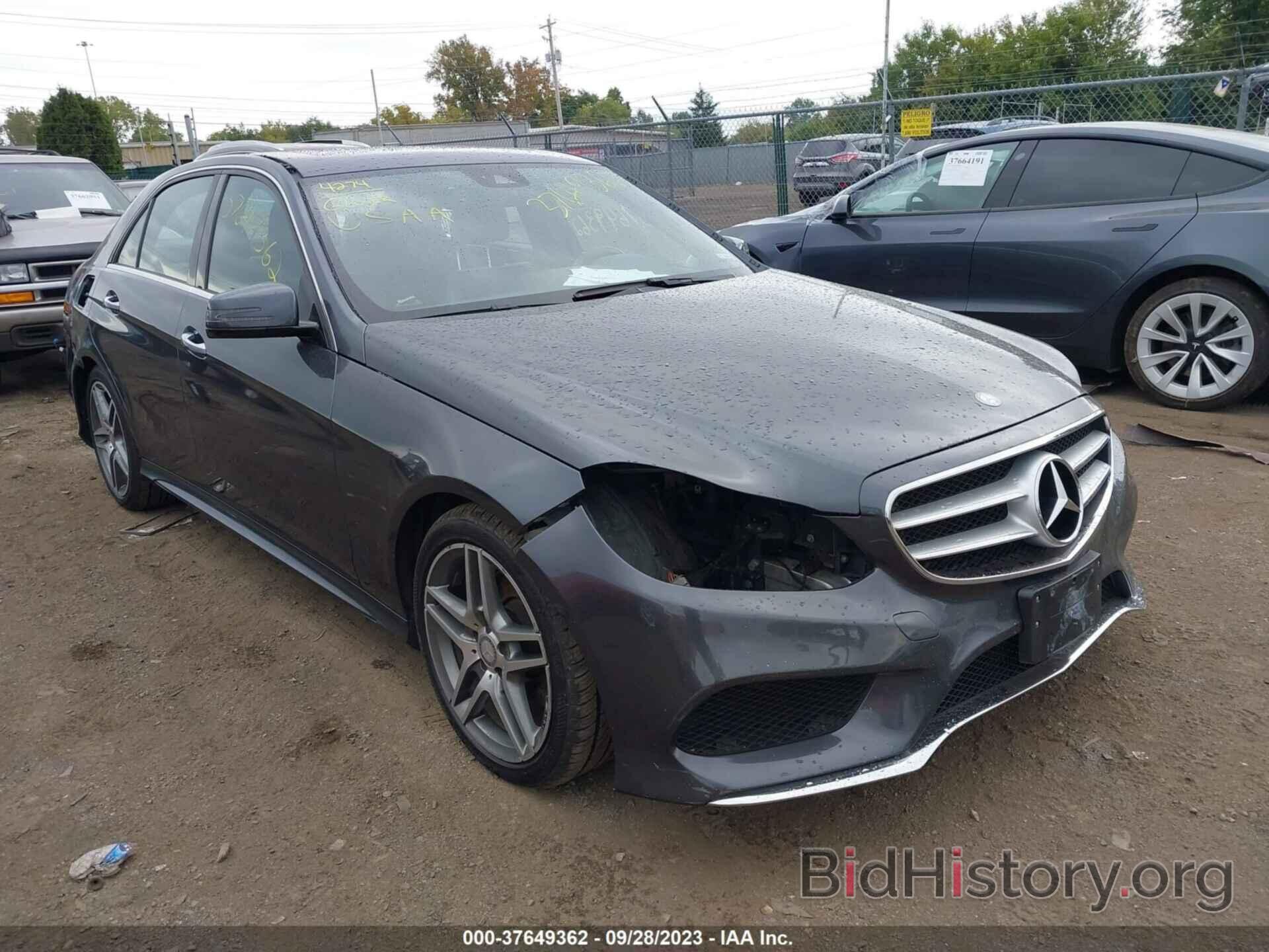 Photo WDDHF8JB0GB243229 - MERCEDES-BENZ E-CLASS 2016