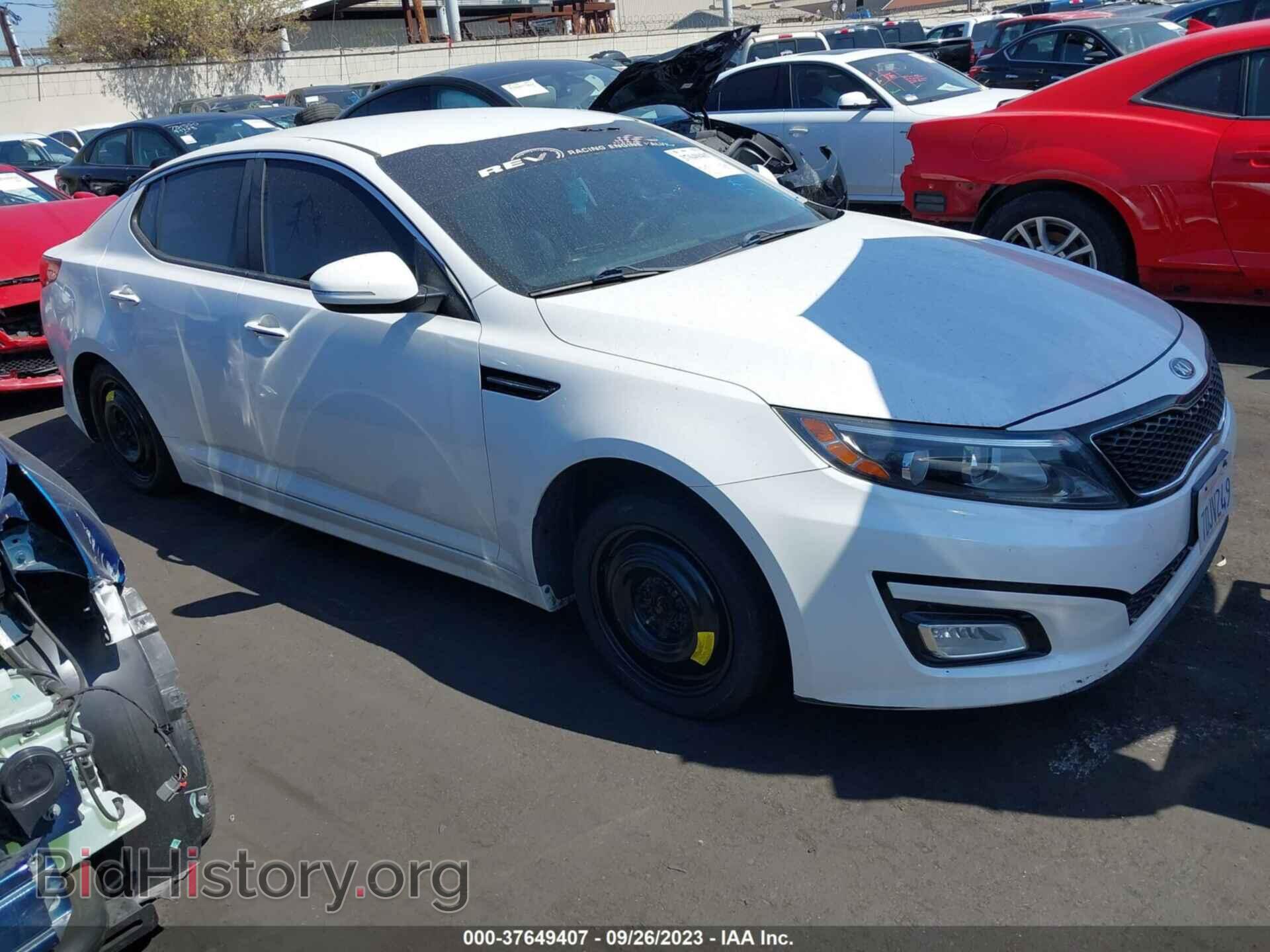 Фотография KNAGM4A79E5453143 - KIA OPTIMA 2014